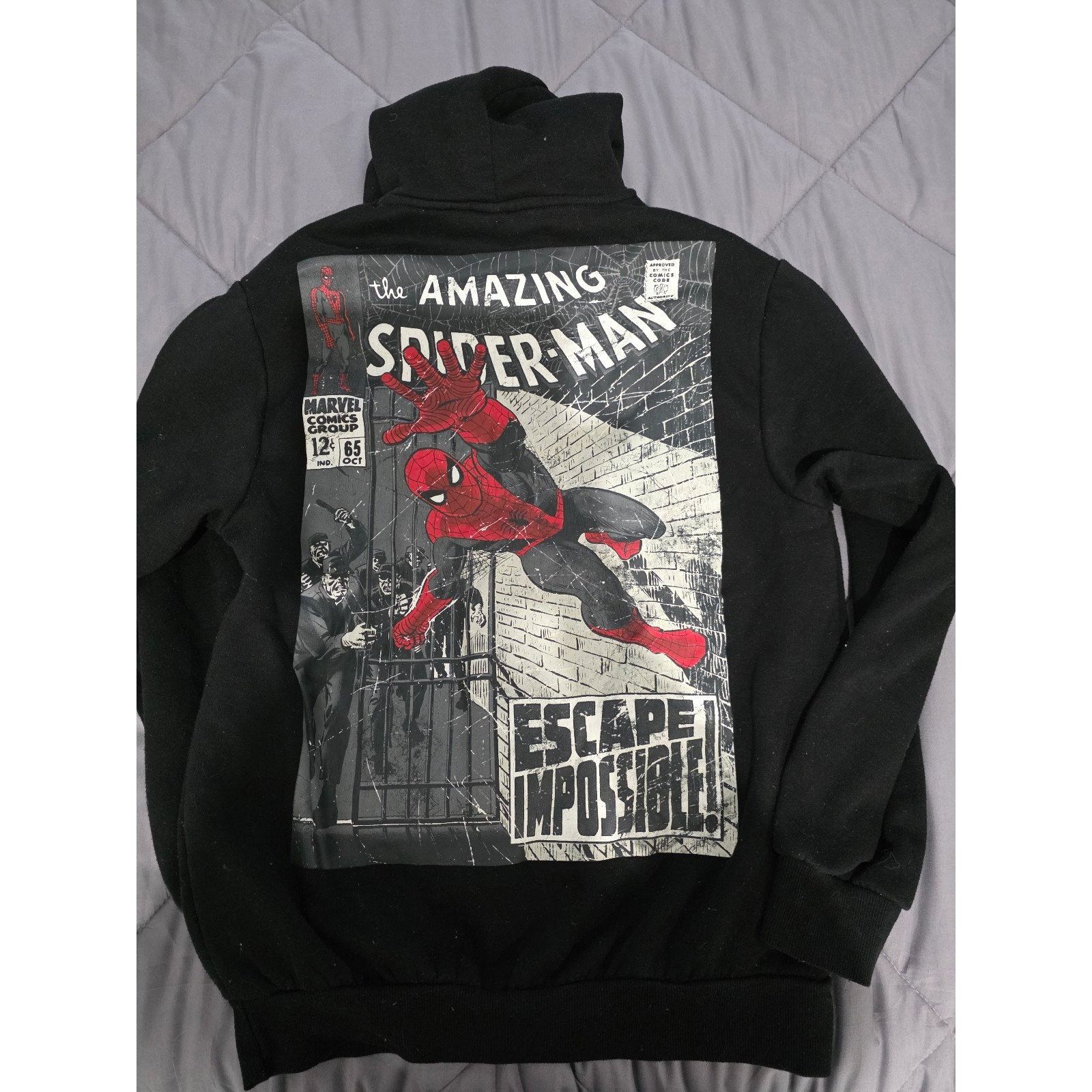 Marvel Comics Marvel Men's sz Small "The Amazing Spider-Man" comic book ba Size US S / EU 44-46 / 1 - 2 Thumbnail