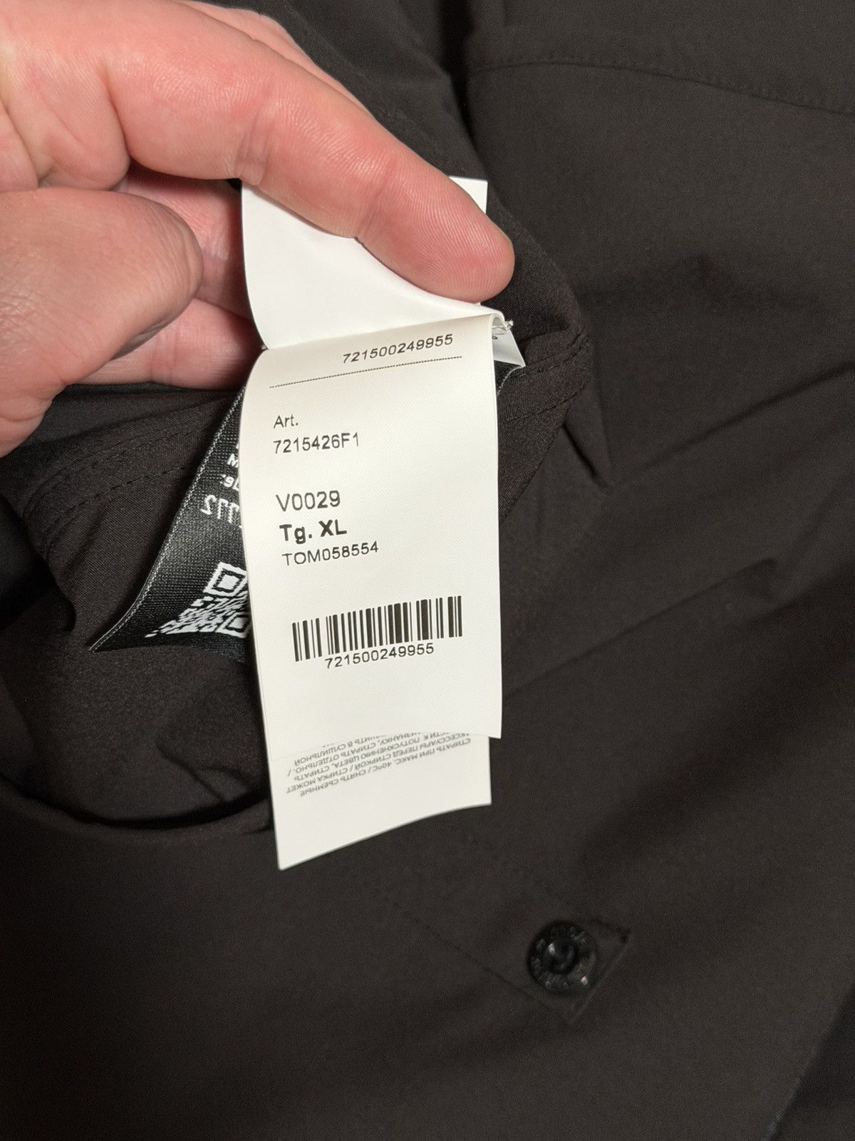 Stone Island 🔥1200$ Stone Island Poliestere Stretch Ghost Piece 5L Jacket Size US XL / EU 56 / 4 - 21 Thumbnail