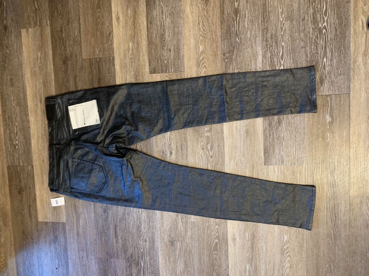 Purple Brand (34) Purple Brand Rockstar Leather Jeans All OG Never Worn Size US 34 / EU 50 - 12 Thumbnail