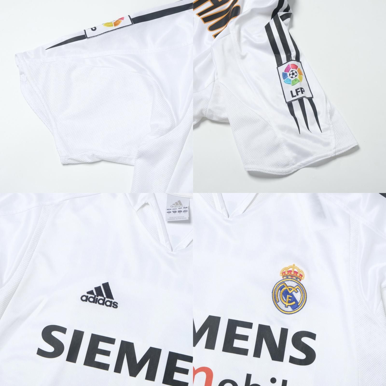 Adidas 2004/05 Real Madrid Home Shirt Adidas Beckham (S/M) Size US S / EU 44-46 / 1 - 6 Thumbnail