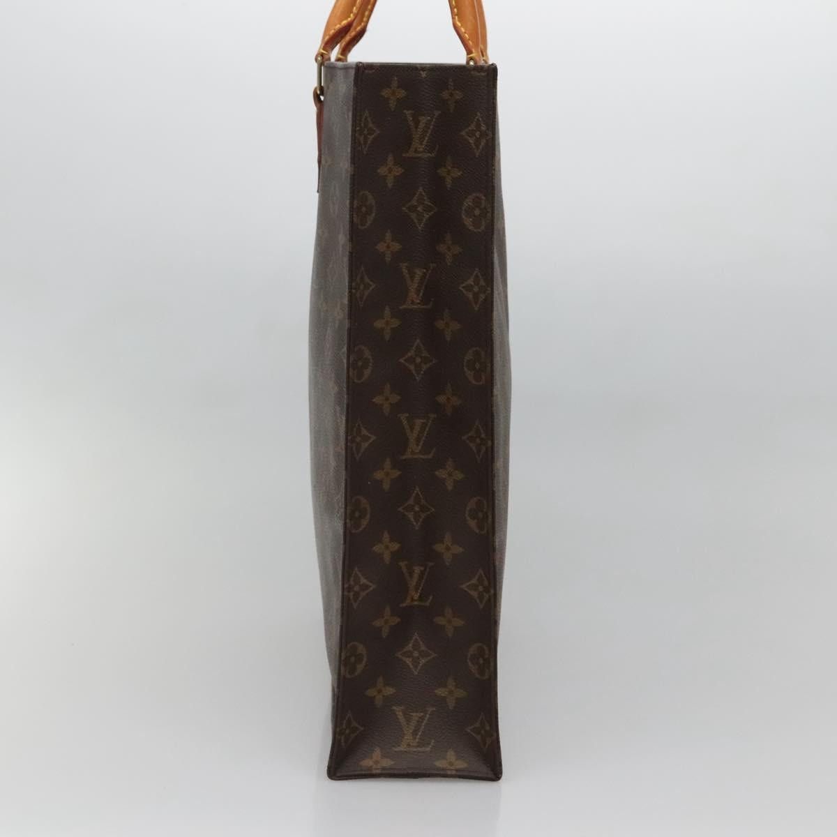 Louis Vuitton LOUIS VUITTON Monogram Sac Plat Hand Bag M51140 Size ONE SIZE - 5 Thumbnail