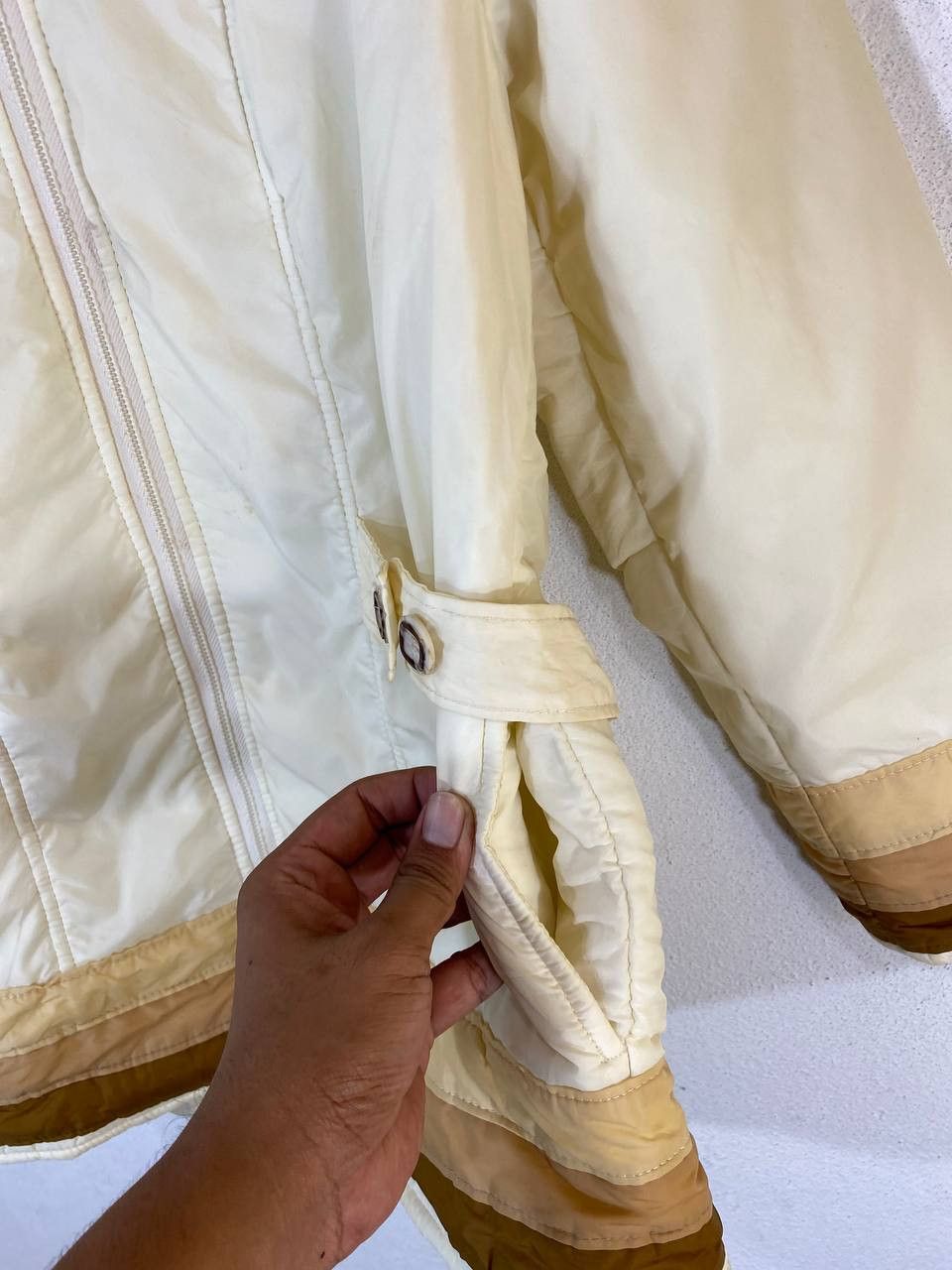 Vintage vintage white bear skiwear retro puffer jacket talon zipper Size US M / EU 48-50 / 2 - 8 Thumbnail