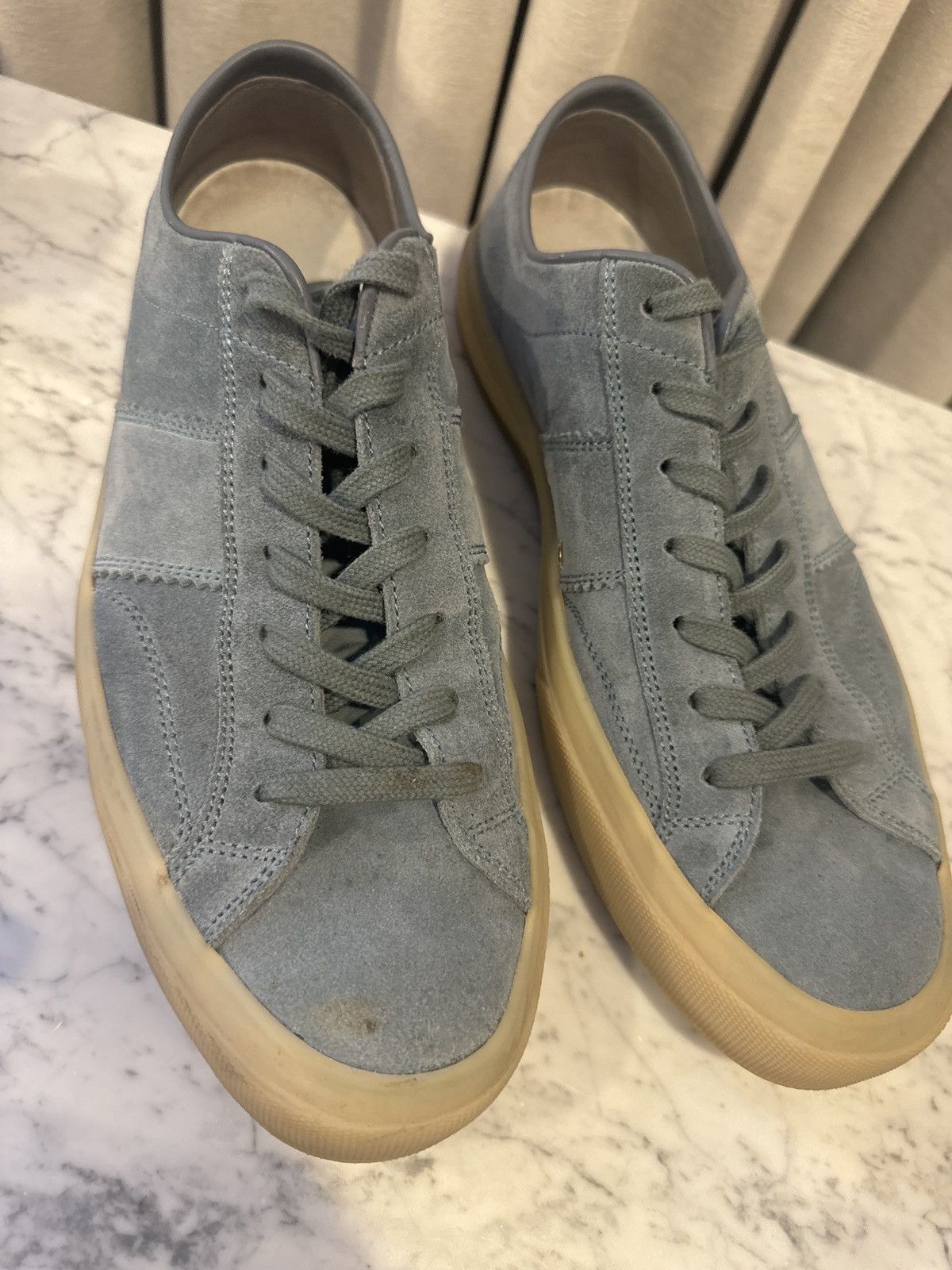 Tom Ford Tom ford men’s suede sneakers Size US 10 / EU 43 - 5 Thumbnail