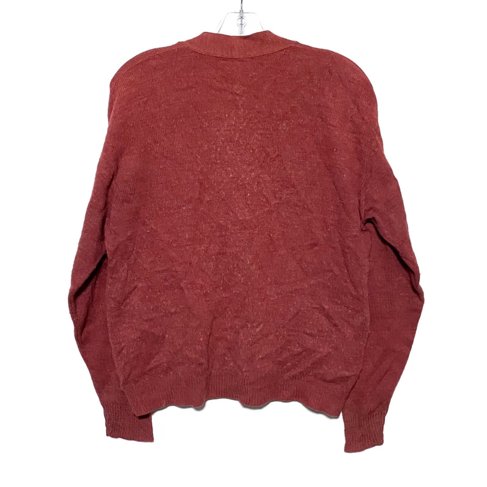 Etro VINTAGE Puritan Red Button Cardigan Sweater Mens S/M Preppy Academia Ivy League USA Size US S / EU 44-46 / 1 - 3 Thumbnail