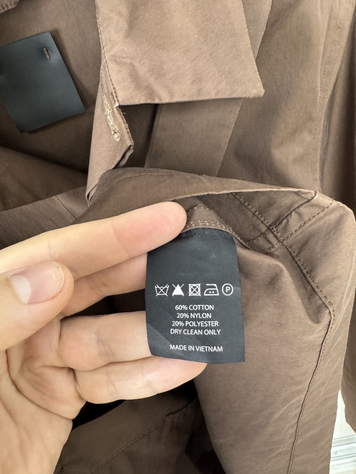 Craig Green Craig Green SS17 Asymmetrical Work Jacket Brown Size US S / EU 44-46 / 1 - 11 Thumbnail