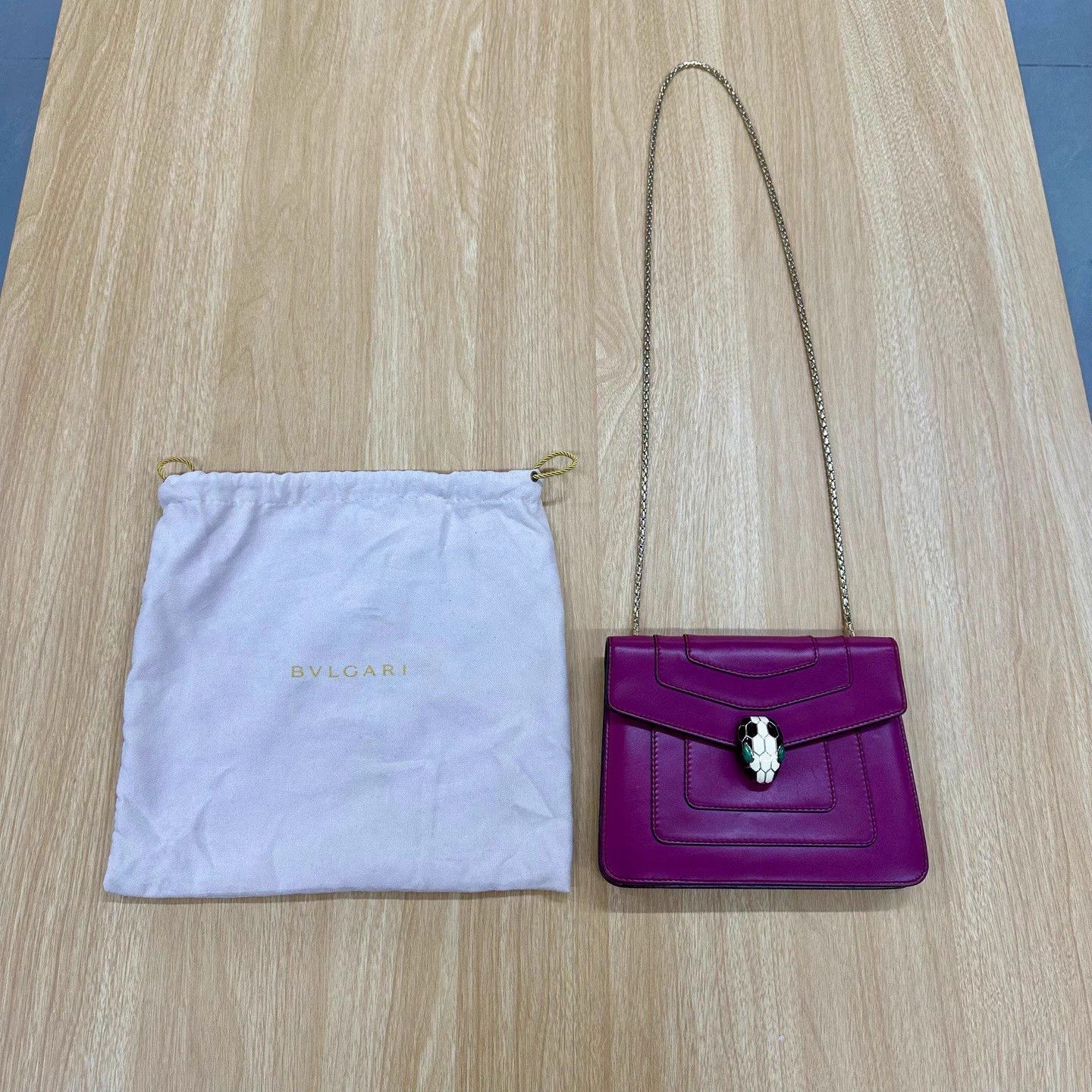 Bvlgari BVLGARI Serpenti Forever Calfskin Crossbody/Shoulder Bag Size ONE SIZE - 9 Thumbnail