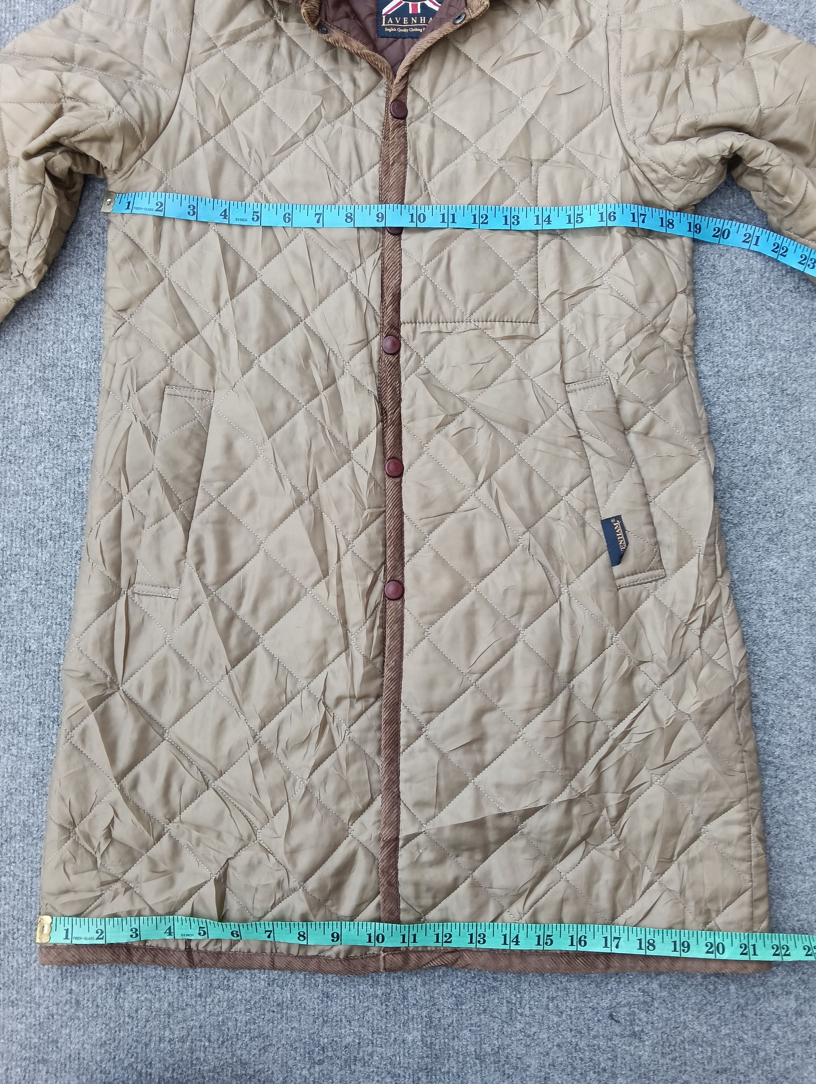 Lavenham Vintage LAVENHAM England Coat Quilted Jacket. Size M / US 6-8 / IT 42-44 - 10 Thumbnail