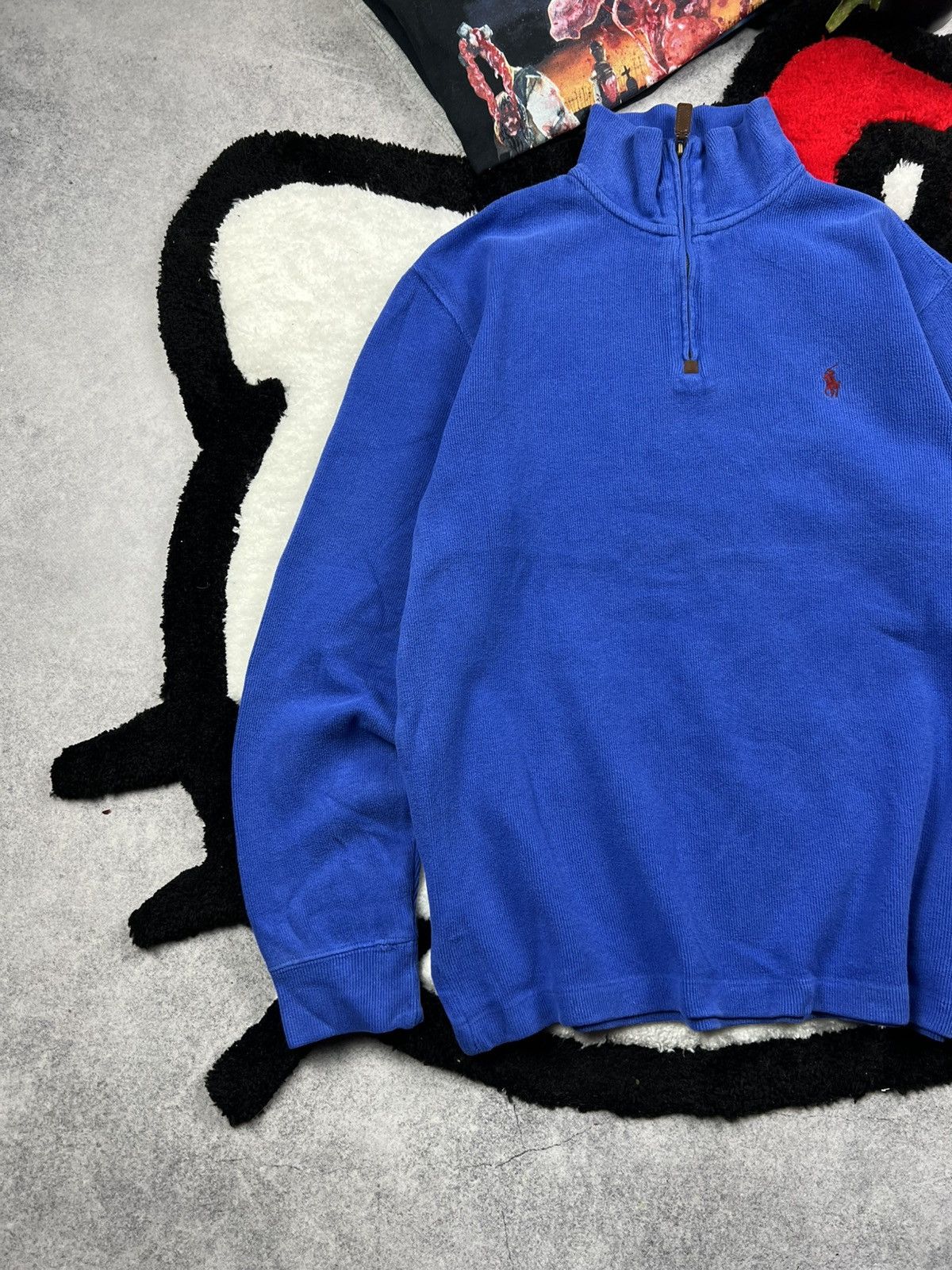 Ralph Lauren Vintage Polo Ralph Lauren Old Money Oversized 1/4 Sweatshirt Size US S / EU 44-46 / 1 - 2 Thumbnail