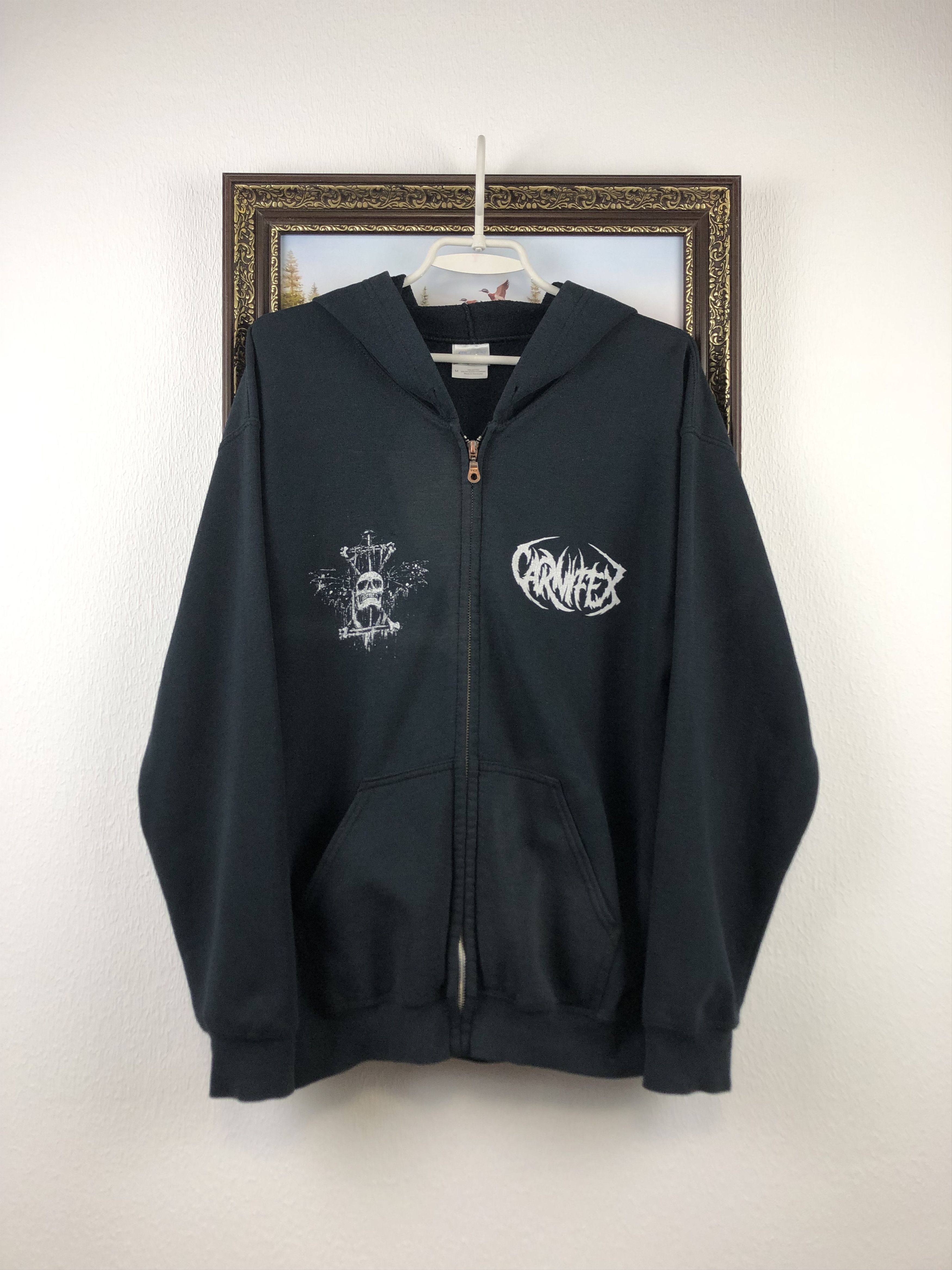 Band Tees Vintage Carnifex Hoodie Band Black Metal Graphic Grindcore Size US M / EU 48-50 / 2 - 5 Thumbnail