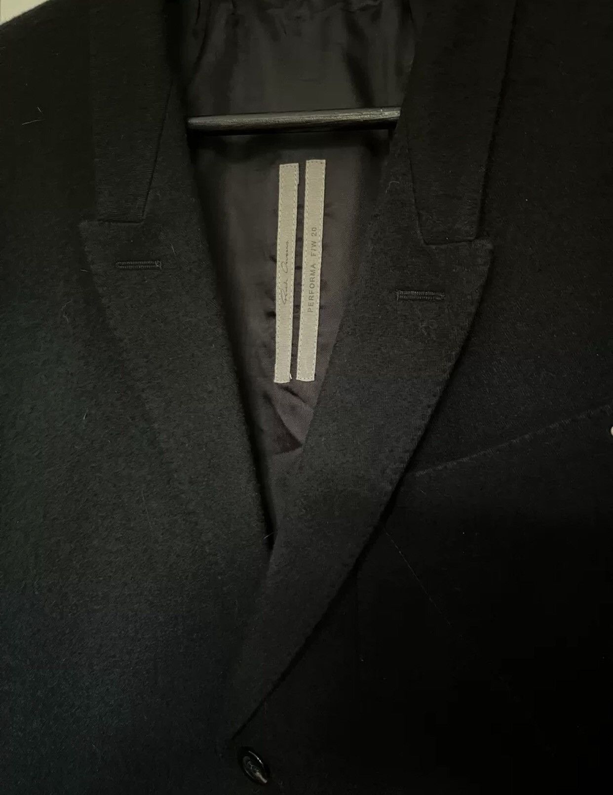 Rick Owens Rick owens 20fw performa wool suit 2410-Nextarrow Size 50S - 3 Thumbnail