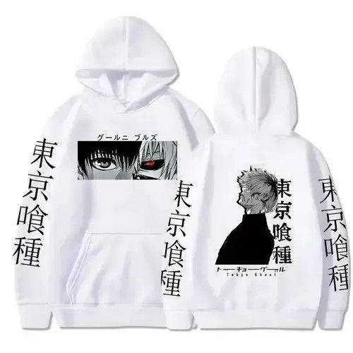 VIBE Anime Hoodies Ken Kaneki Graphic Size US M / EU 48-50 / 2 - 2 Thumbnail