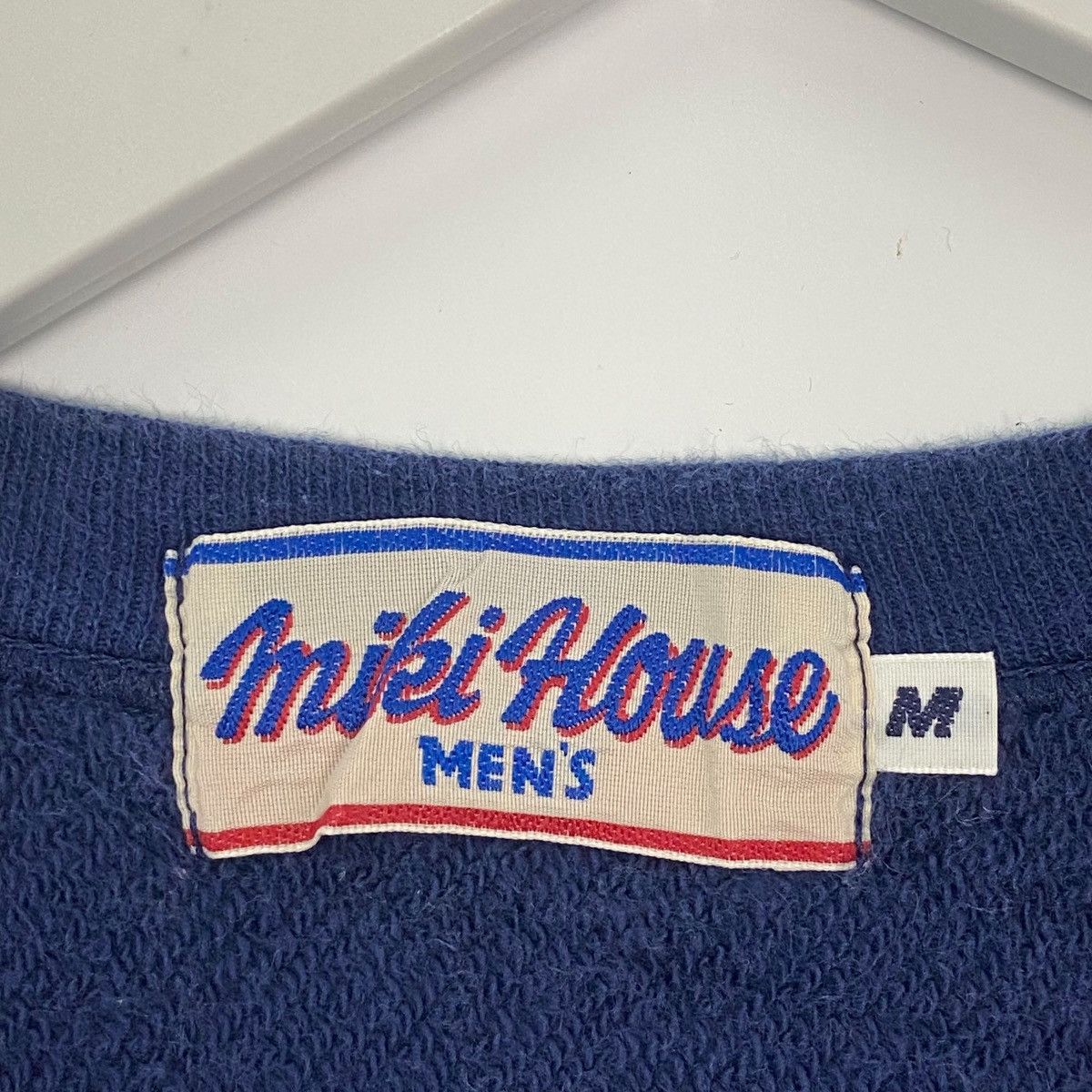 Vintage Vintage Miki House Sweatshirt Navy Blue Pullover Jumper Sz M Size US M / EU 48-50 / 2 - 10 Thumbnail