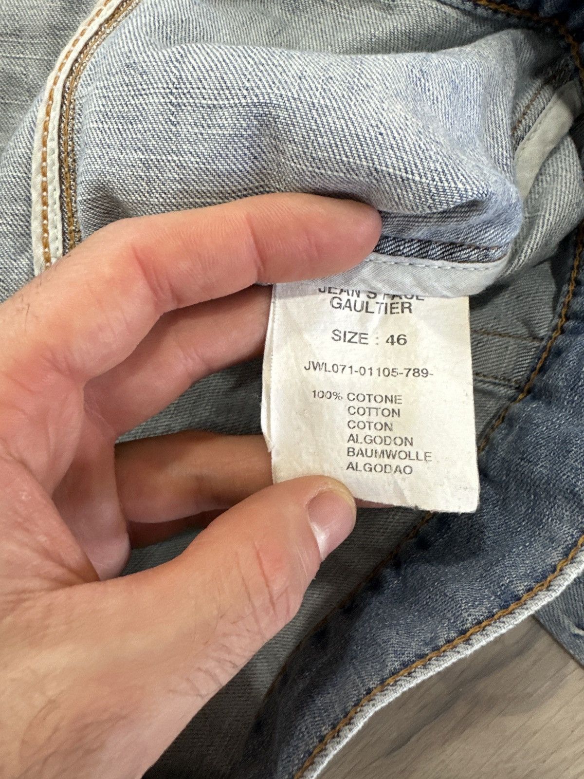 Jean Paul Gaultier Jpg vintage denim jacket Size US M / EU 48-50 / 2 - 5 Thumbnail