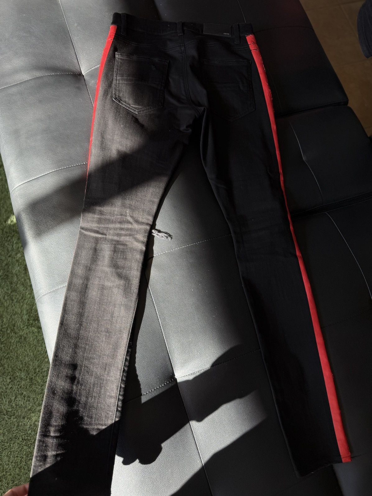 Amiri Amiri Black Stripe RARE Size 31 Flawless 🧼 Size US 31 - 20 Thumbnail