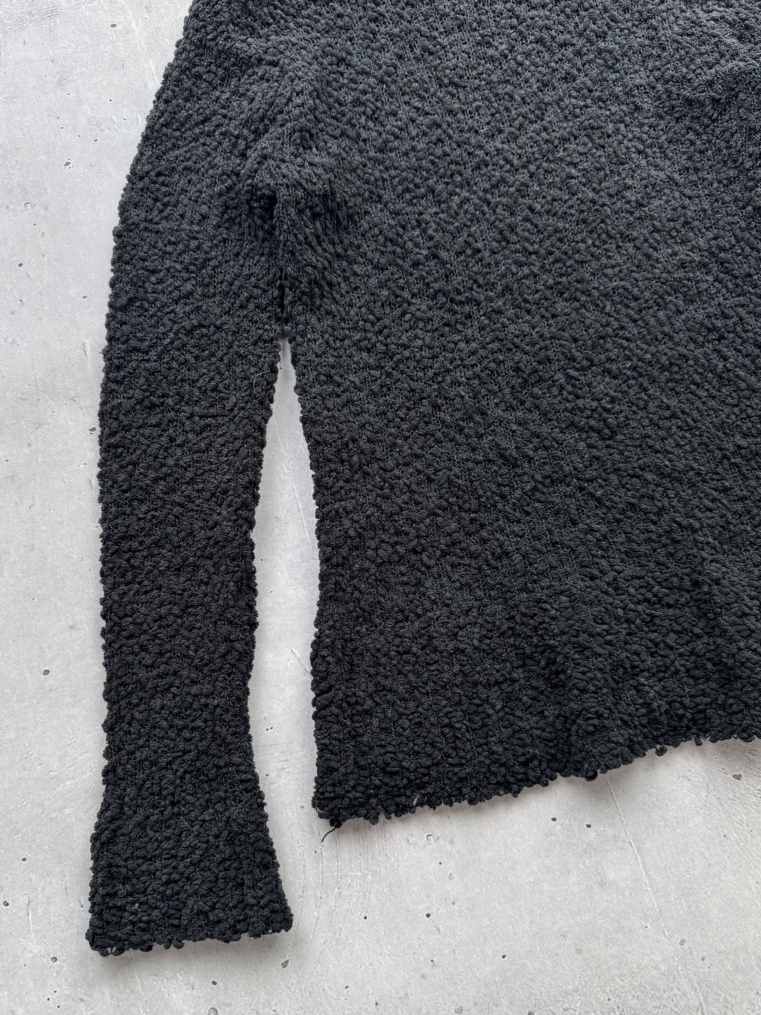 Comme des Garcons × Comme des Garcons SHIRT × Vintage Comme des Garcons Vintage Fuzzy Hight Neck Sweater Size L / US 10 / IT 46 - 3 Thumbnail