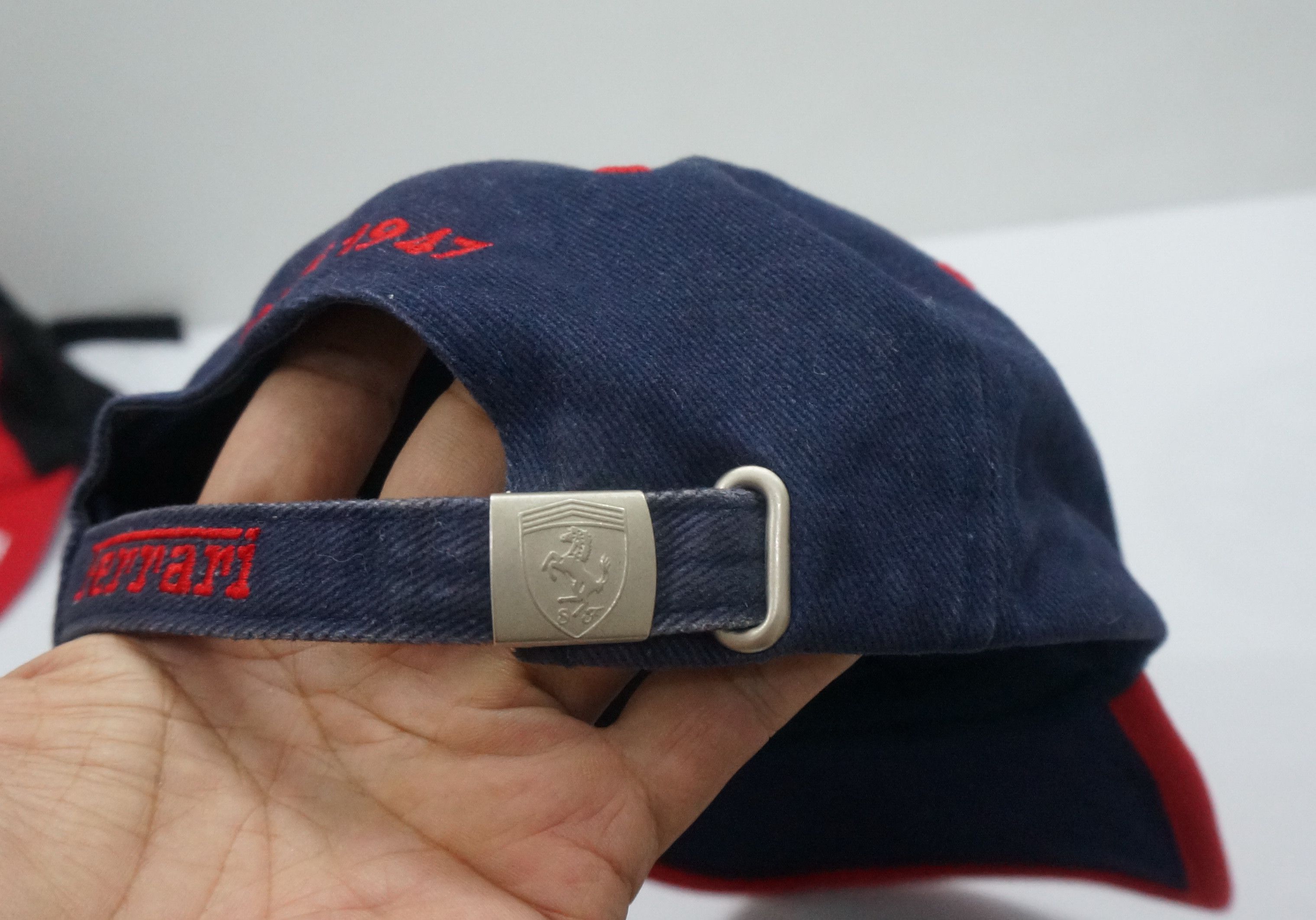 Ferrari FERRARI Vintage 3D Logo Official Cap Size ONE SIZE - 5 Thumbnail