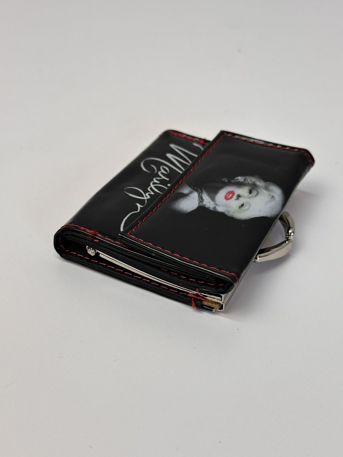 Other Black Marilyn Monroe glossy wallet retro art pop Y2K Size ONE SIZE - 8 Thumbnail