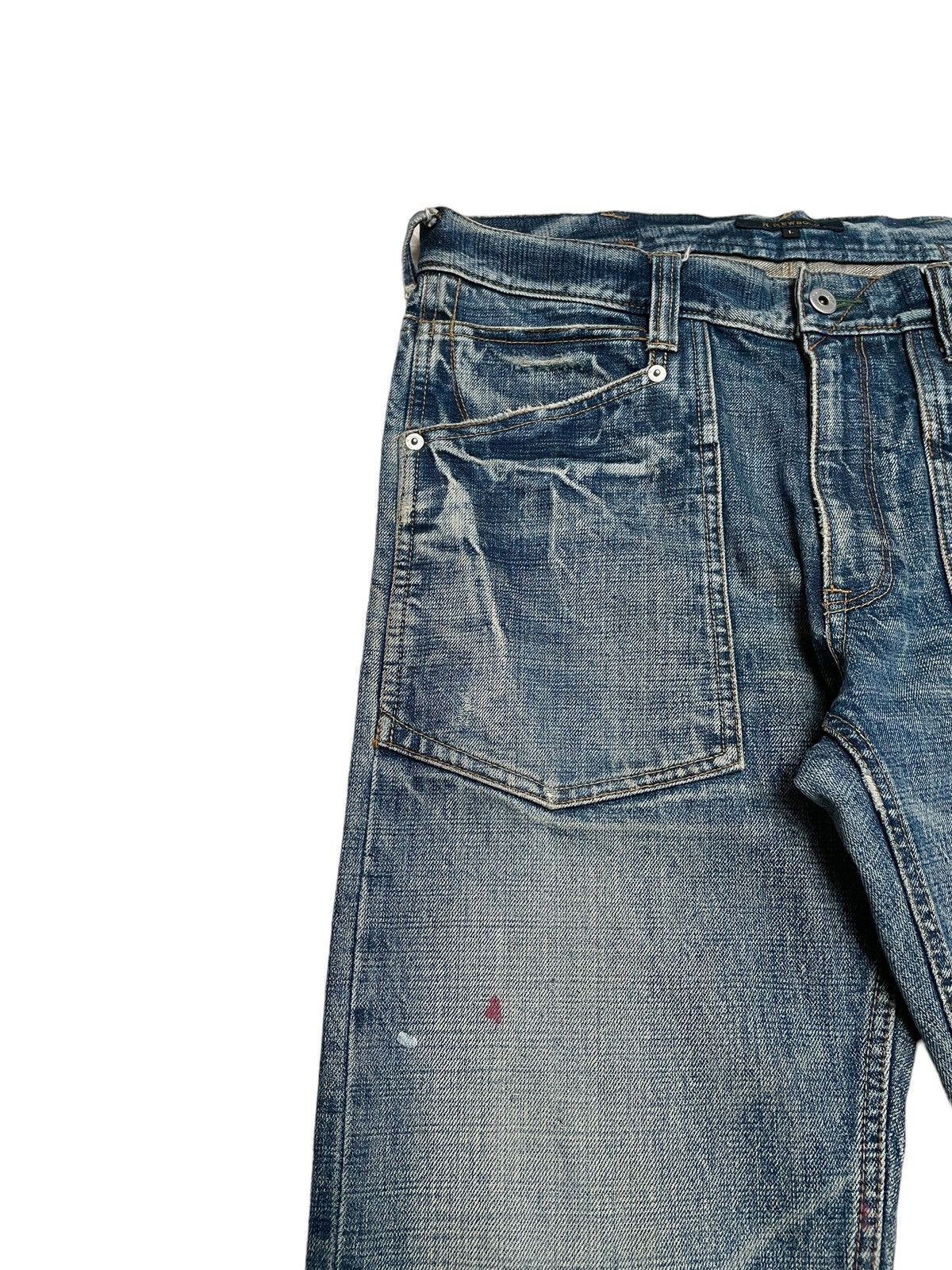 If Six Was Nine × R.Newbold × Vintage Rare Design Vintage Japanese Brand R.Newbold Jeans 2000s Size US 33 - 3 Thumbnail