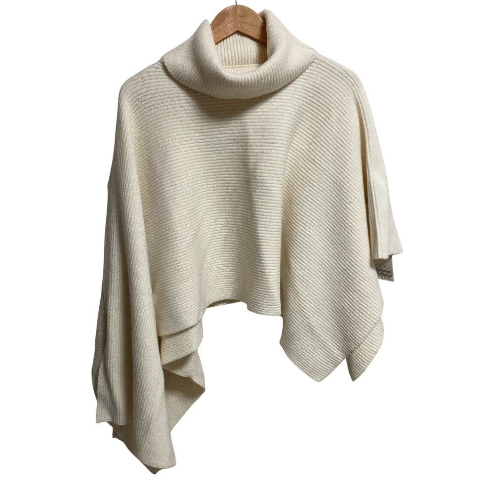 Other Other DRAE BY BLOSSOM Asymmetry Knit Poncho Others Shawl DUTY FREE for USA Size ONE SIZE - 1 Thumbnail