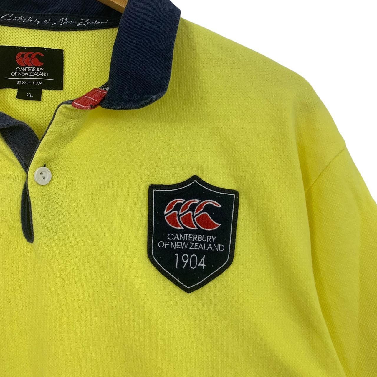 Canterbury of New Zealand CANTERBURY NEW ZEALAND Rugby Crest Polo Tee Shirt Top Size US XL / EU 56 / 4 - 6 Thumbnail