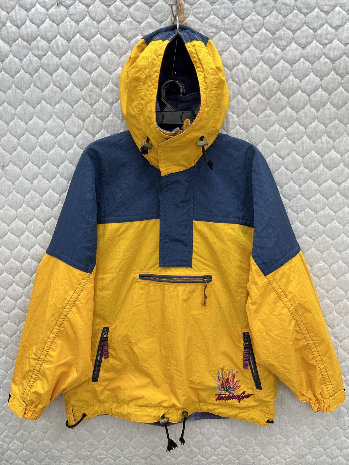 Vintage 🔥🔥🔥STEALS VTG DESCENTE TECHNOGEAR HOODIE PULLOVER Size US L / EU 52-54 / 3 - 1 Thumbnail