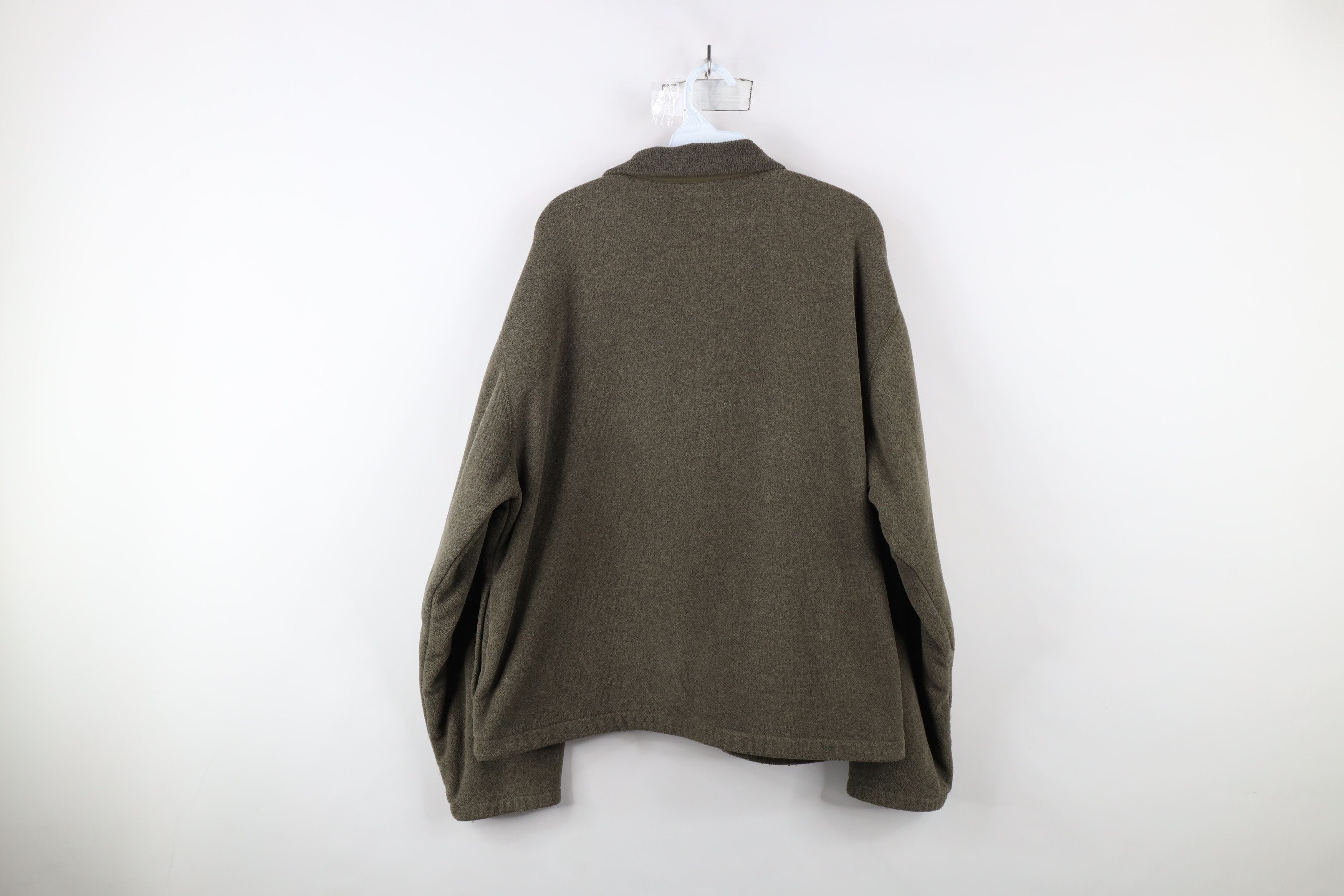 L.L. Bean × Vintage Vintage 90s LL Bean Snap Button Fleece Pullover Sweater USA Size US L / EU 52-54 / 3 - 9 Thumbnail