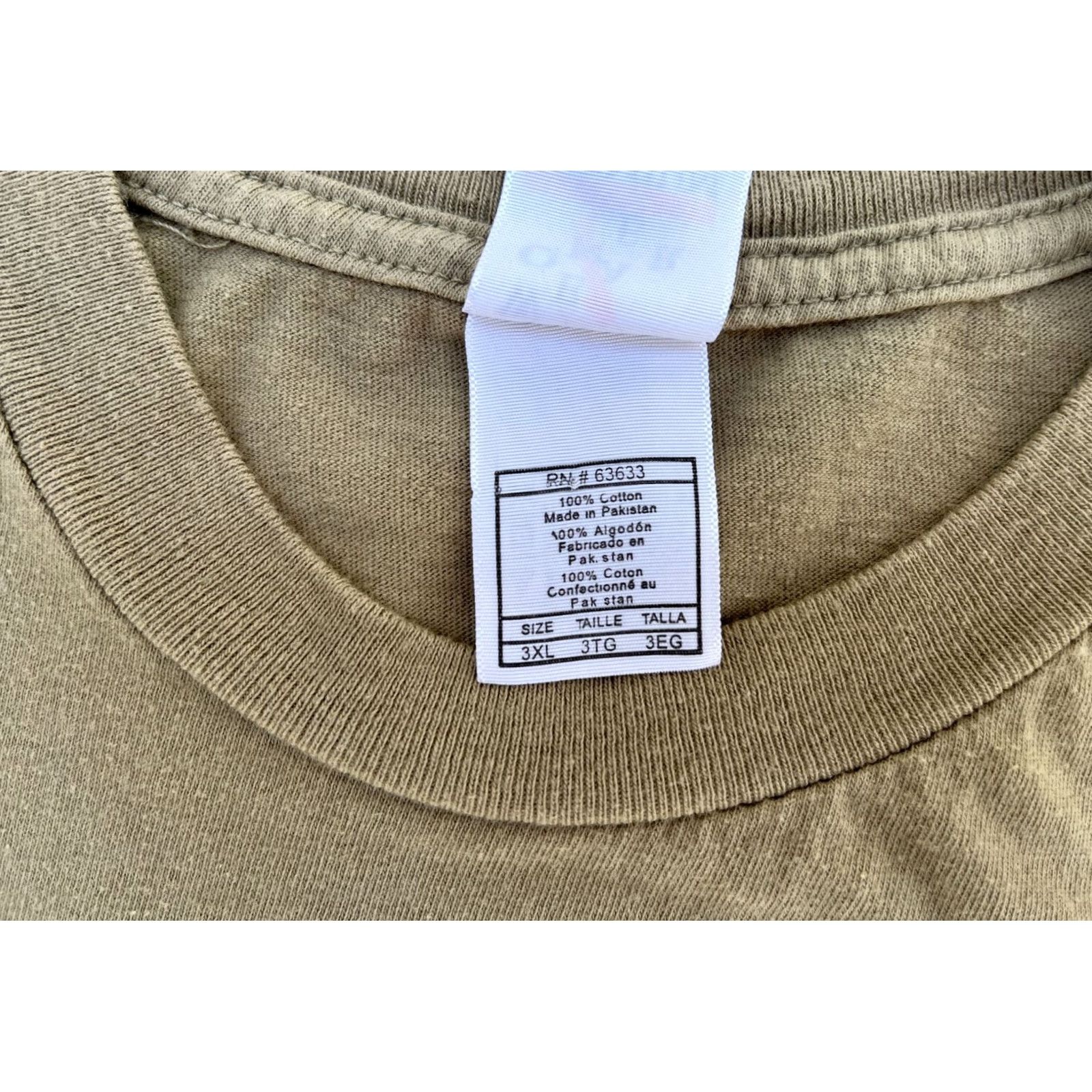 Vintage VINTAGE Men's T-Shirt Obama We Still Have The Dream 2008 3XL Beige Cotton USA Crew Neck Short Sleeve VINTAGE Size US XXL / EU 58 / 5 - 6 Thumbnail