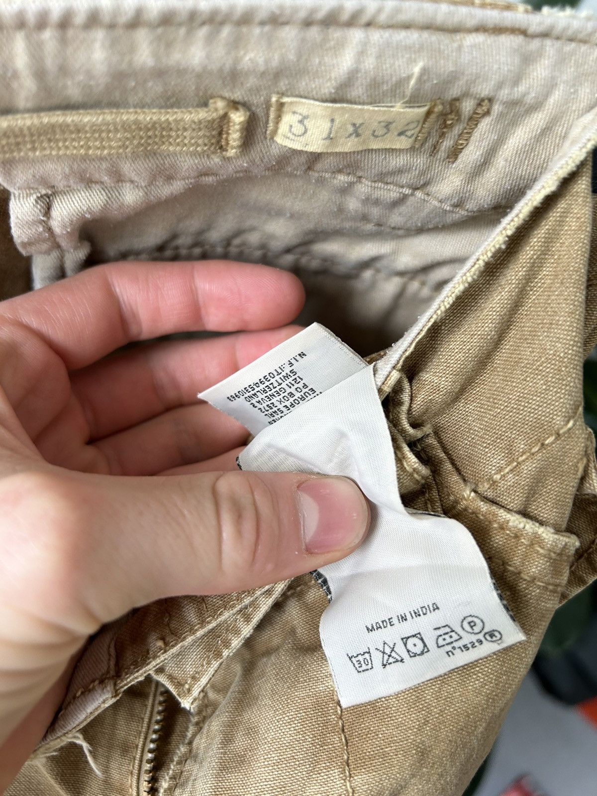 Ralph Lauren × Vintage Ralph Lauren Utility Cargo Pants Y2K Vintage Size US 31 - 15 Thumbnail