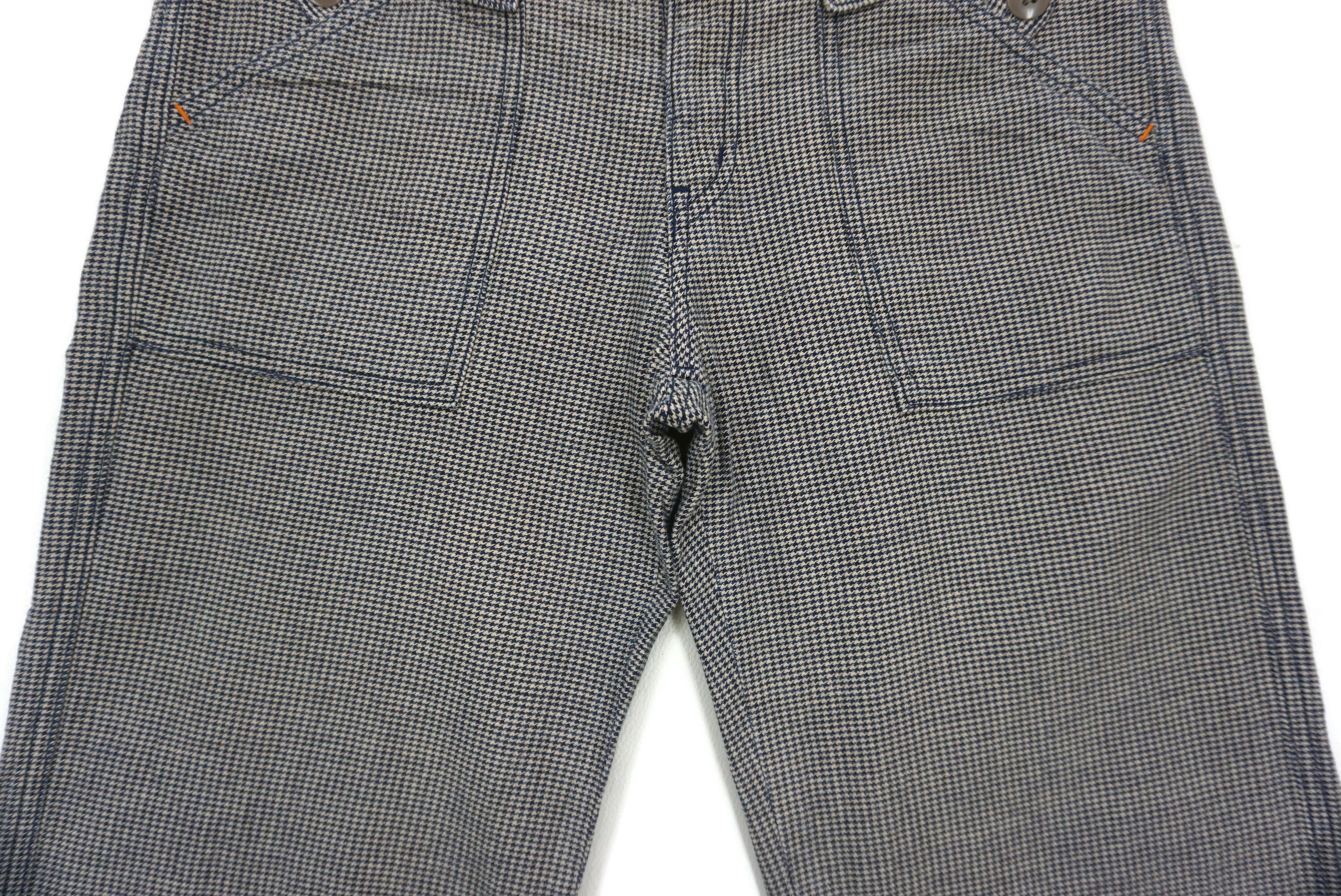 Japanese Brand Et Boite Jeans fit W31xL27.5 Cropped Wide-Leg Hickory Japan Size 28" / US 6 / IT 42 - 5 Thumbnail