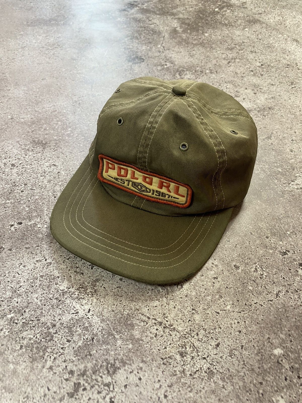 Polo Ralph Lauren Rare Vintage Grey Cap Polo Ralph Lauren 90’s Size ONE SIZE - 1 Thumbnail