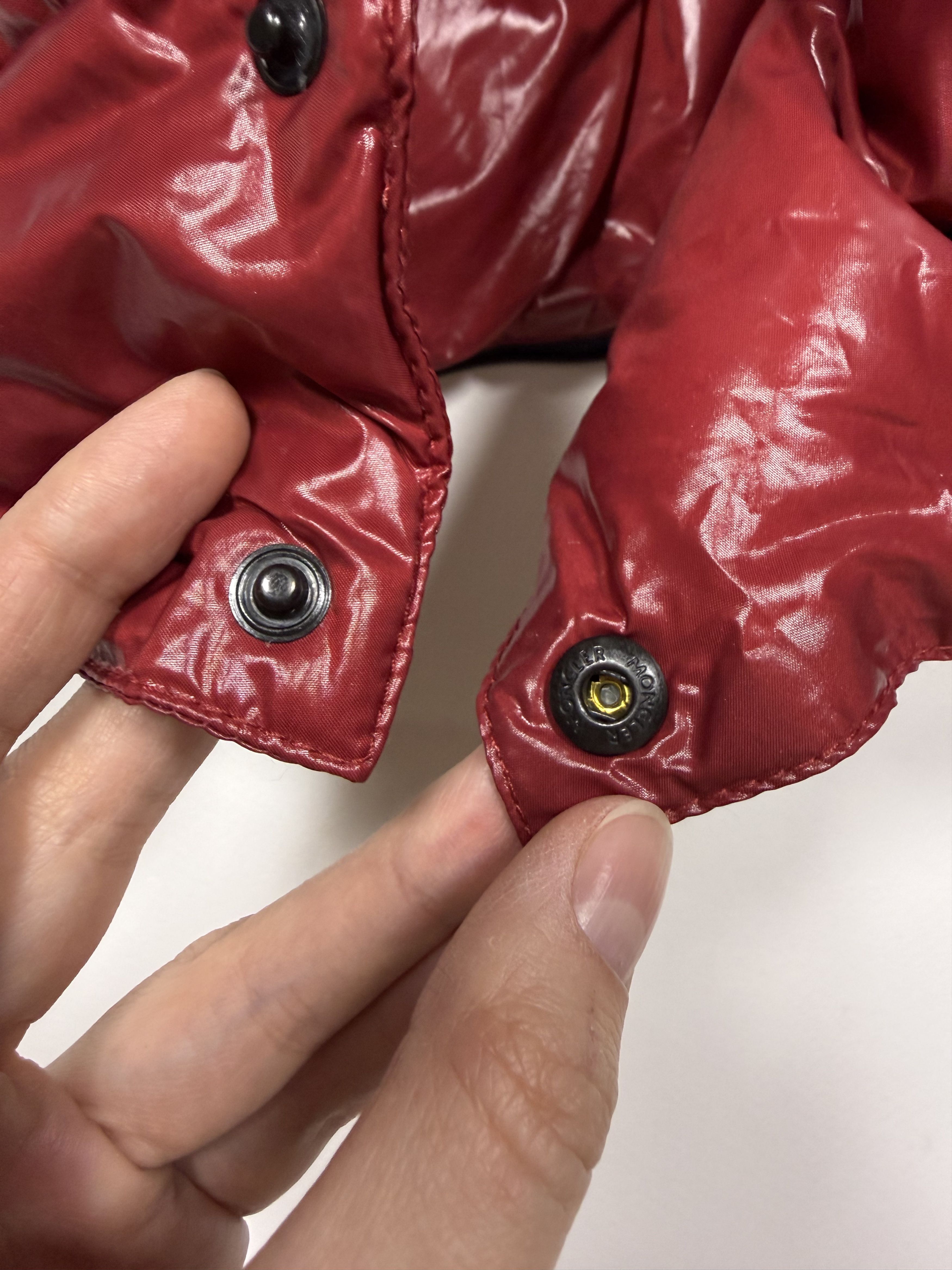 Moncler Authentic Moncler Puffer Down Hood Red Size ONE SIZE - 7 Thumbnail