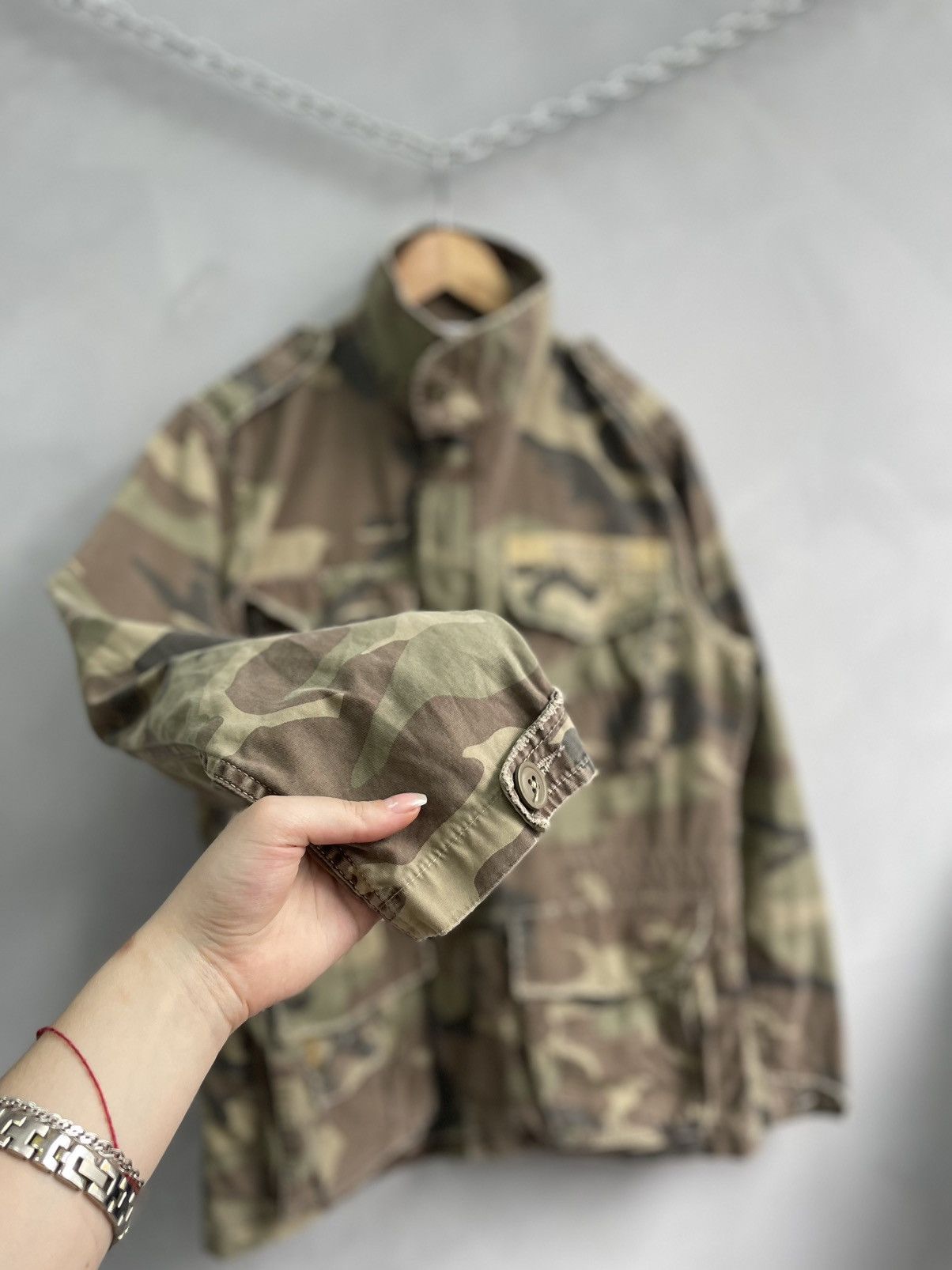 Other Vintage distressed camo Japan Rags kanye west style jacket Size US M / EU 48-50 / 2 - 4 Thumbnail