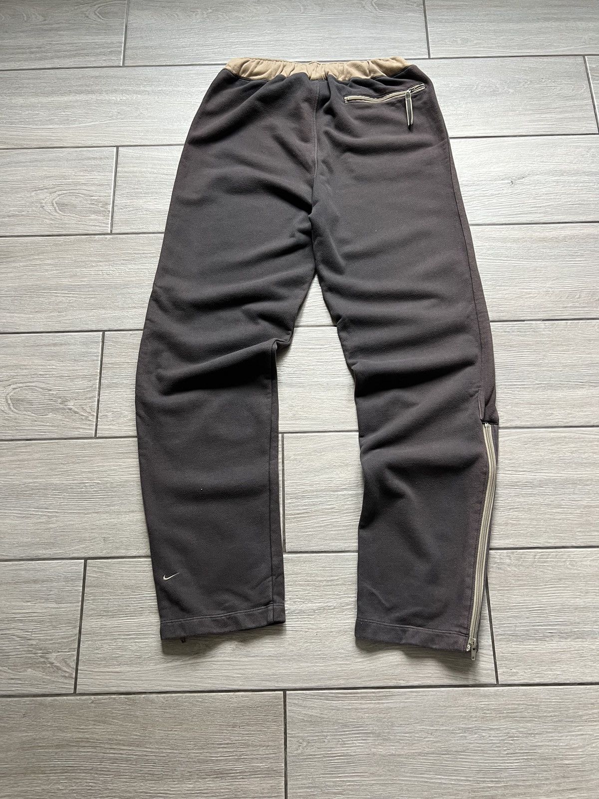 Nike × Vintage NIKE VINTAGE TRACK BROWN PANTS RARE DRILL JOGGER Size US 30 / EU 46 - 8 Thumbnail