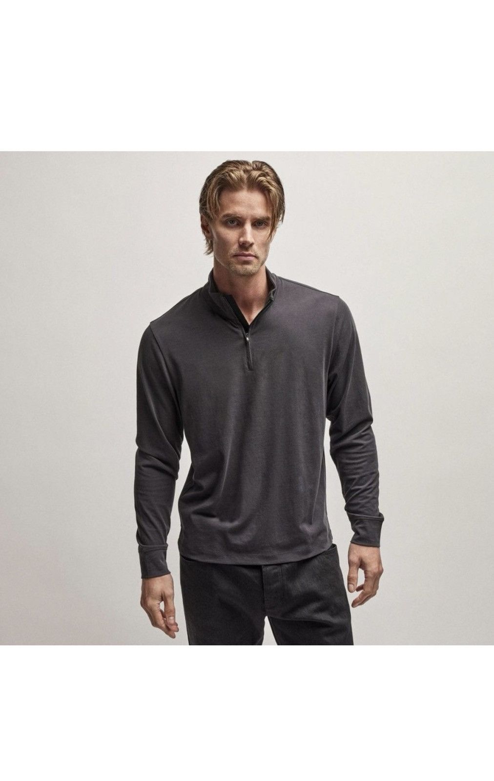 James Perse James Perse Quarter Zip Size US L / EU 52-54 / 3 - 1 Thumbnail
