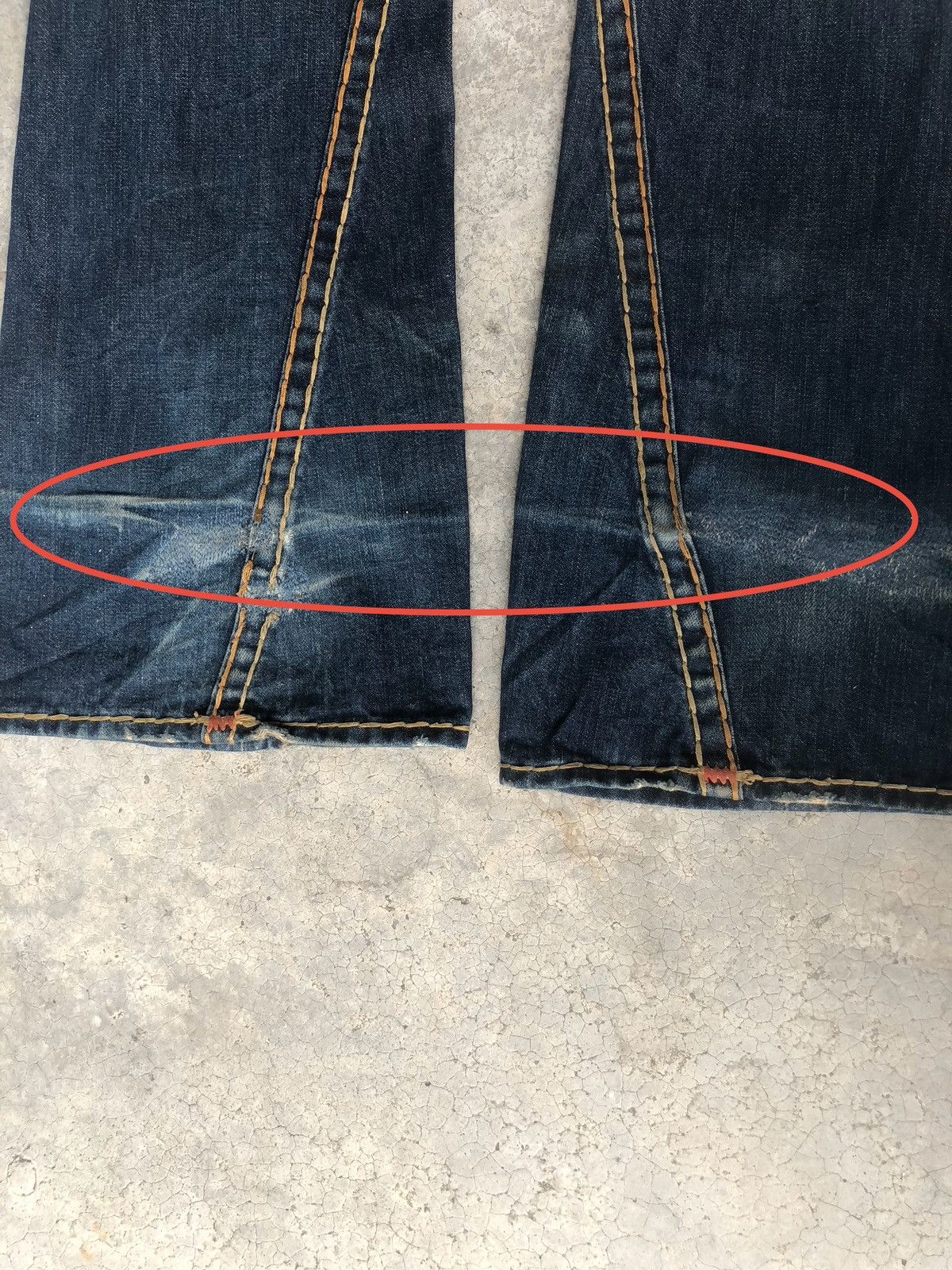 True Religion Vintage True Religion Flared Jeans Distressed Jeans Size US 32 / EU 48 - 20 Thumbnail