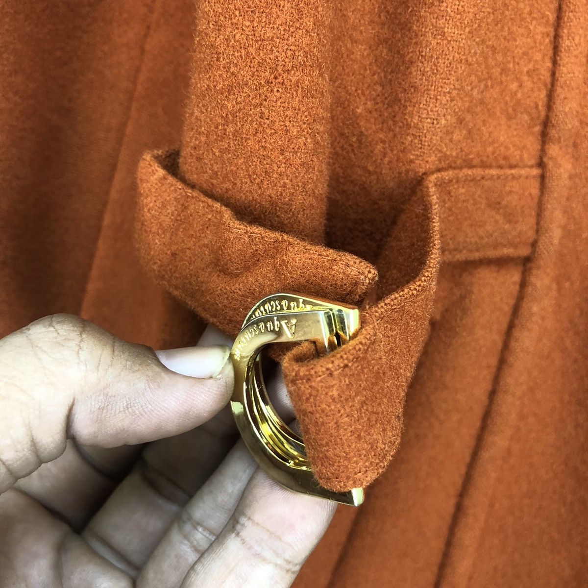 Aquascutum 🔥AquaScutum Hooded Orange Jacket Size M / US 6-8 / IT 42-44 - 4 Thumbnail