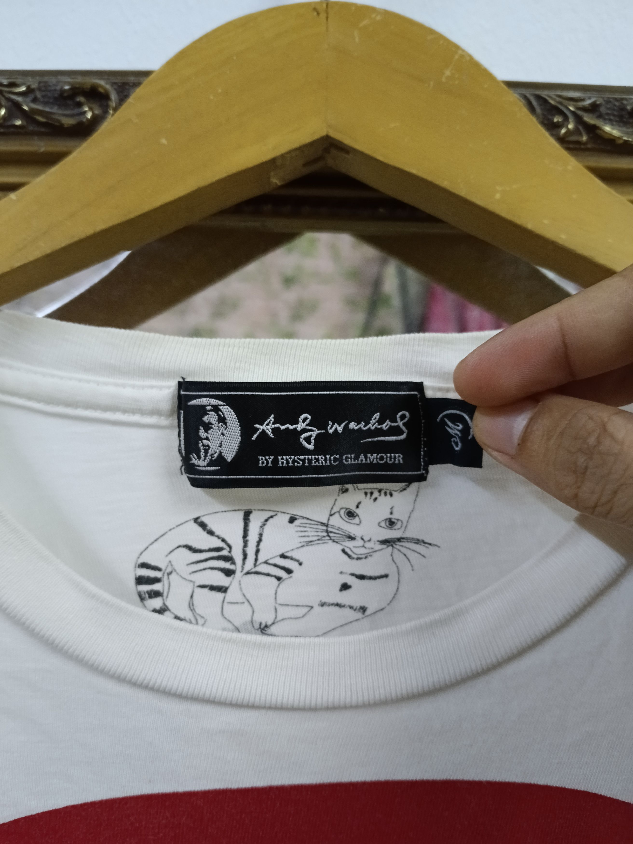 Andy Warhol × Hysteric Glamour ANDY WARHOL X HYSTERIC GLAMOUR T-SHIRT Size US S / EU 44-46 / 1 - 6 Thumbnail