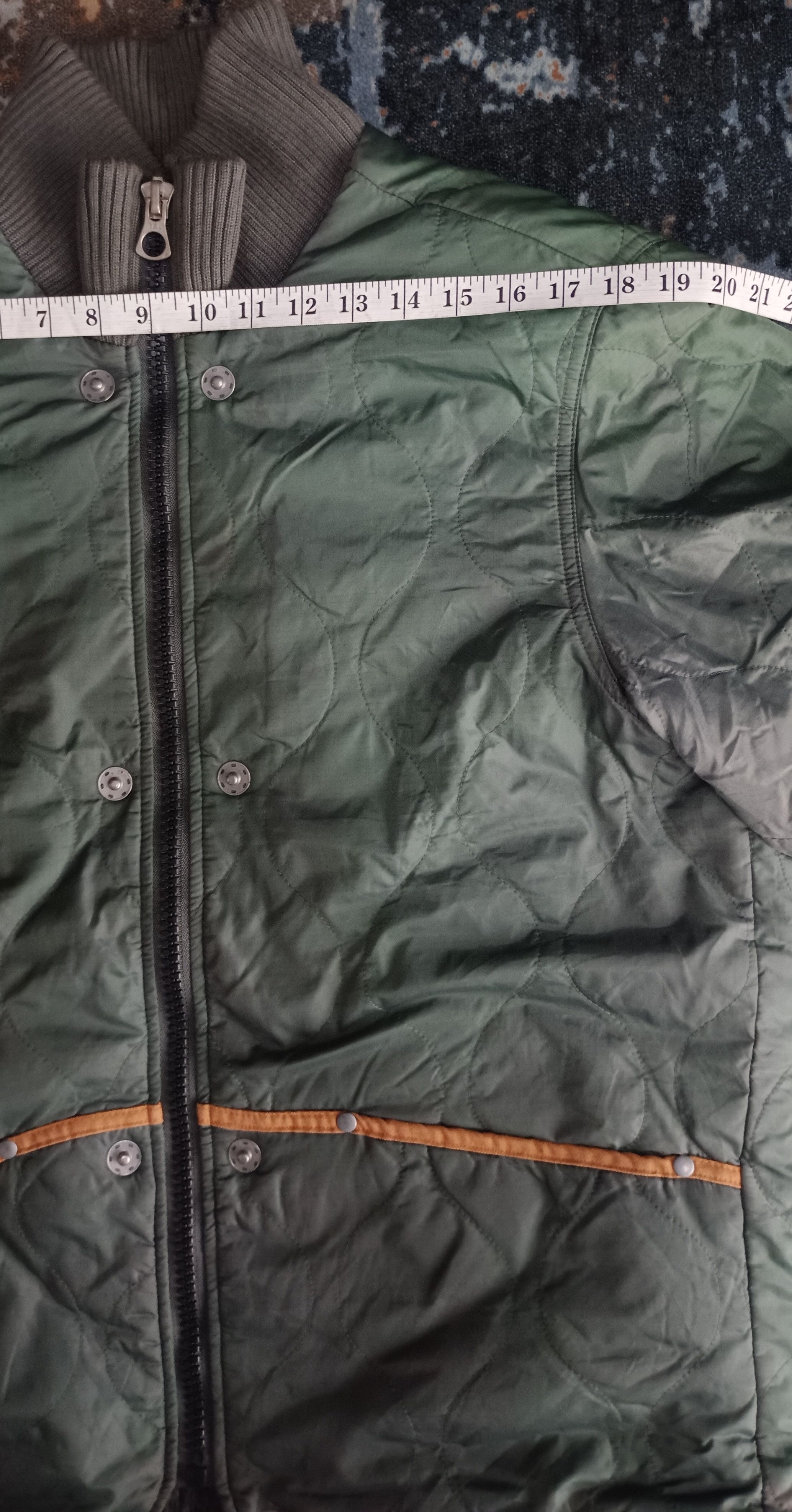 Japanese Brand × Timberland Timberland Boa-lined Quilted Bomber Jacket Lot 10061 Size US L / EU 52-54 / 3 - 15 Thumbnail