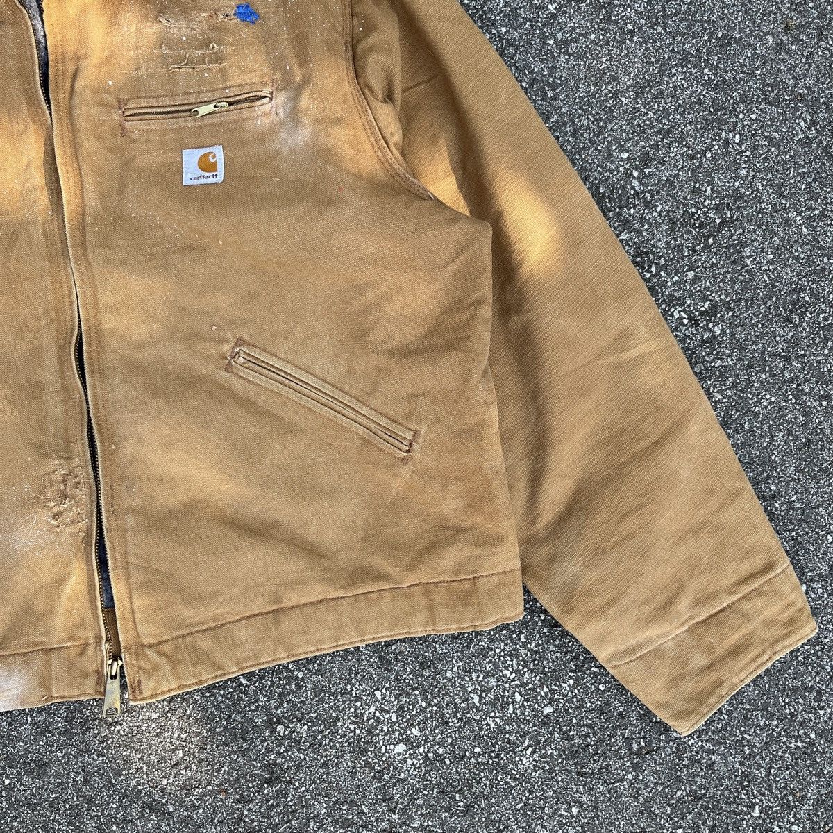 Carhartt × Vintage Brown beige Vintage Active Jacket 90s Size US L / EU 52-54 / 3 - 5 Thumbnail