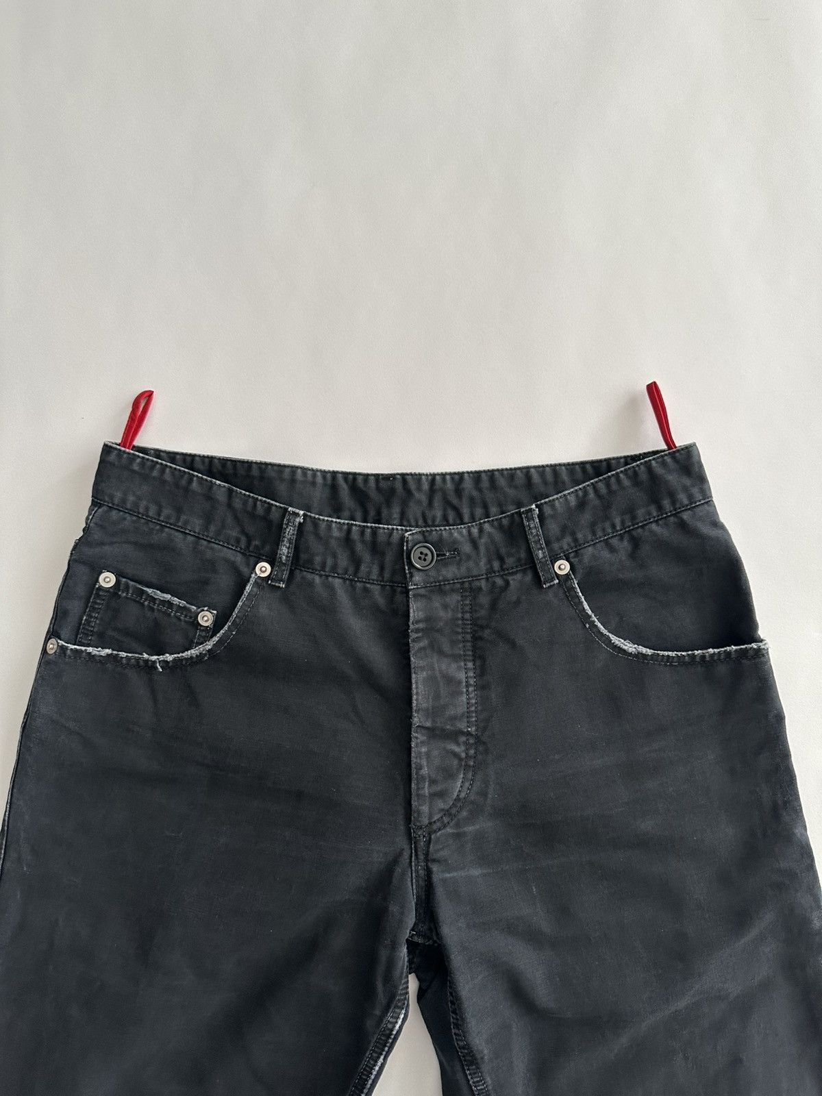 Prada Prada Early 2000’s Washed Heavy Cotton Pants Size US 30 / EU 46 - 5 Thumbnail