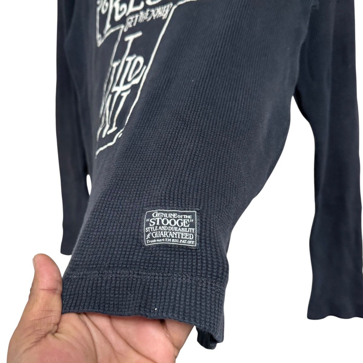 Seditionaries Rebel Joker Wild Rooster Waffle Longsleeve STOOGE&CO Size US M / EU 48-50 / 2 - 7 Thumbnail