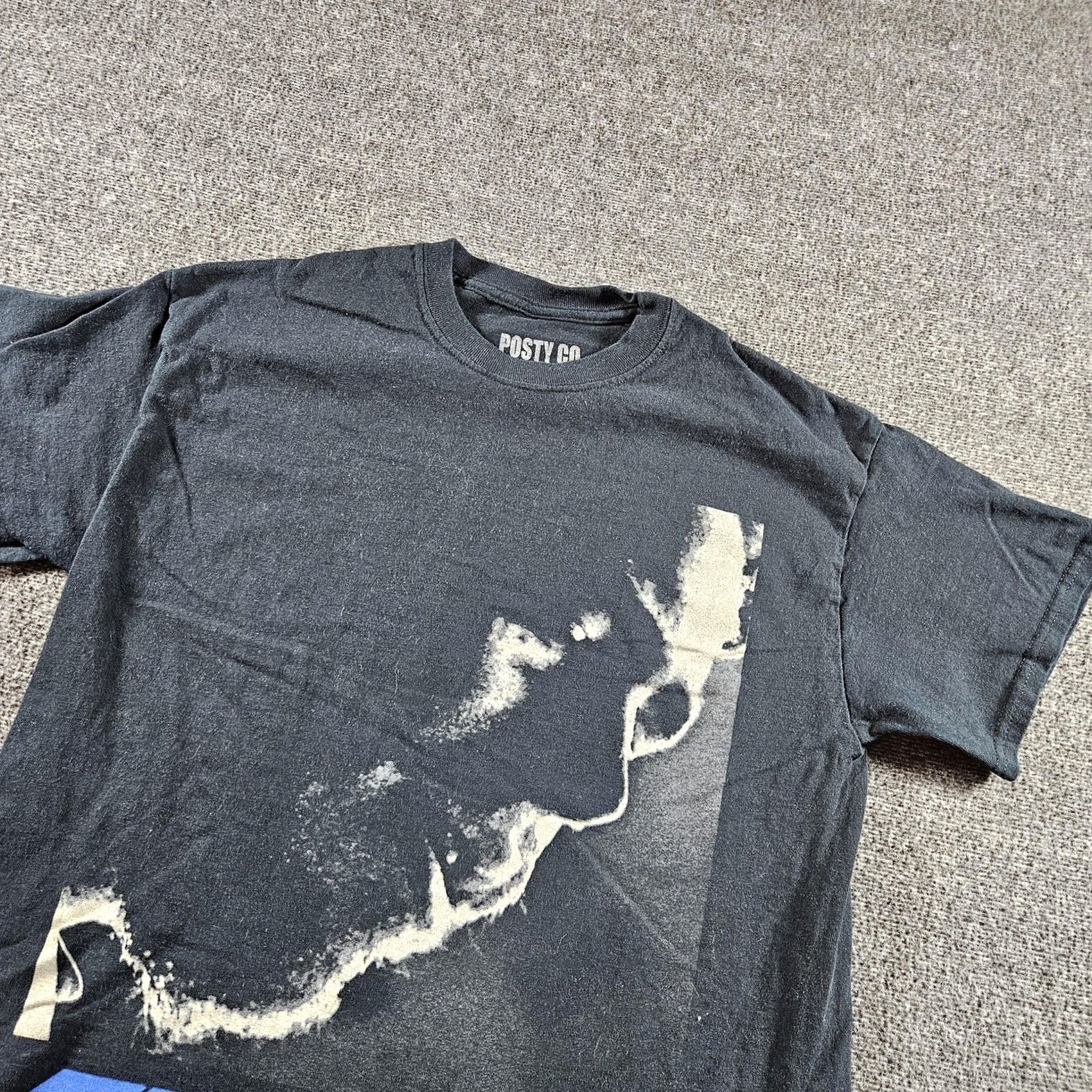 CO Post Malone Shirt Mens Medium Black Live Portrait Graphic Tee Tour Posty Co Size US M / EU 48-50 / 2 - 3 Thumbnail