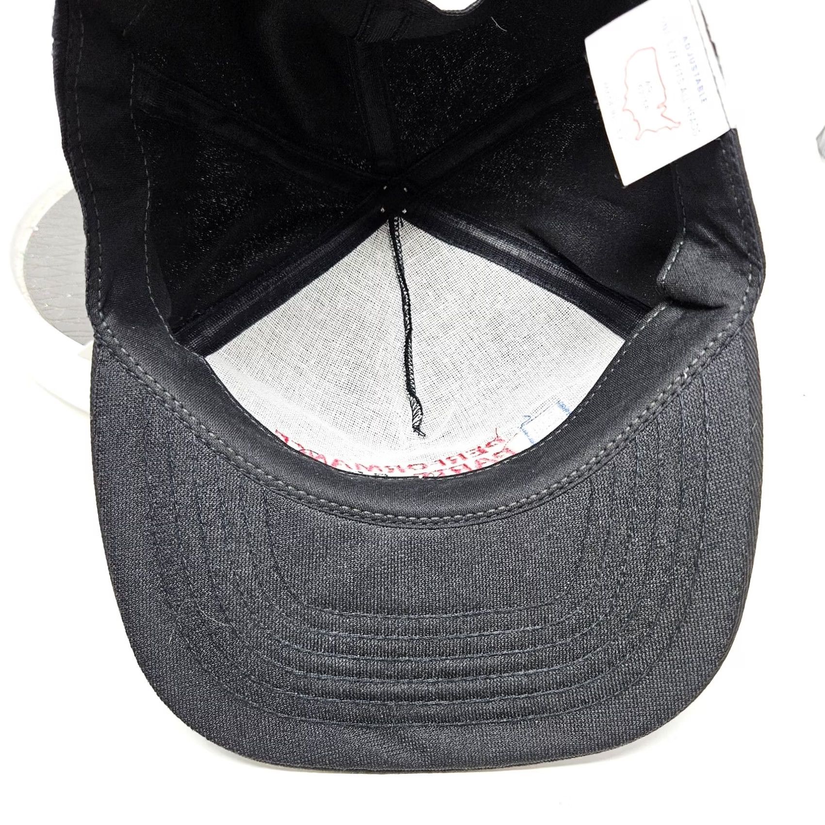 Vintage VINTAGE GM Hat Cap Baseball Snap Back One Size Black Mens GM Performance Parts Hats & Caps Sports Cars Twill Cotton Casual Summer Size ONE SIZE - 6 Thumbnail