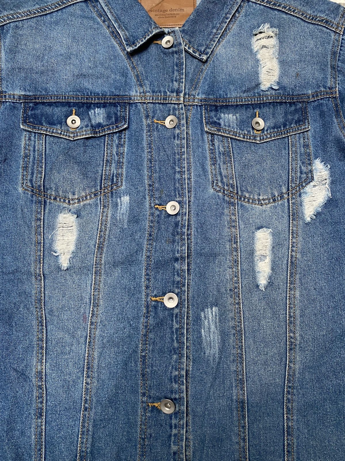 Vintage Vintage Japanese Brand Page Boy Denim Jacket 2000s Size US L / EU 52-54 / 3 - 7 Thumbnail