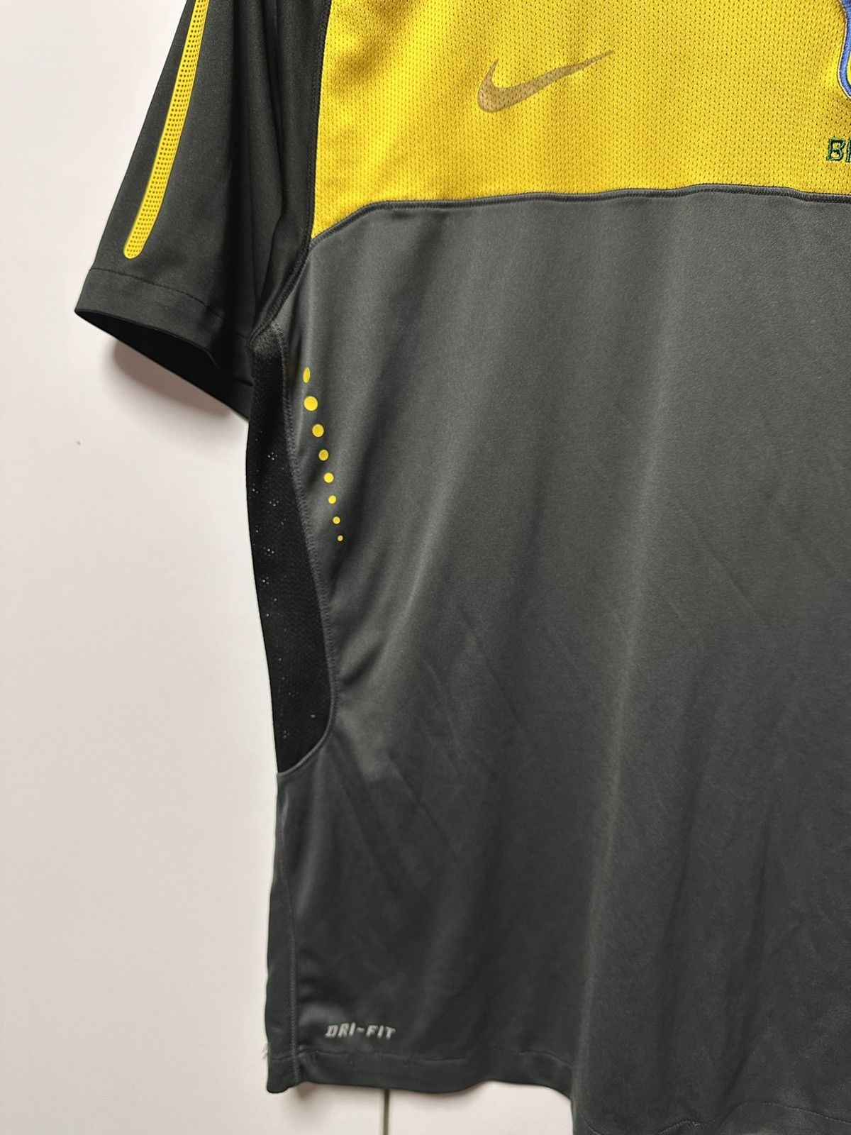 Nike Nike Brazil 2010 Vintage Jersey Football Size US S / EU 44-46 / 1 - 4 Thumbnail