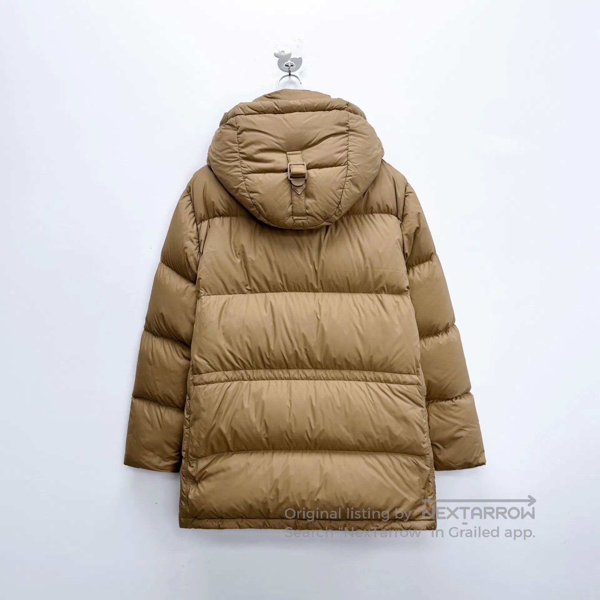 Burberry Burberry Khaki Brim Check Pattern Rubber Logo Goose Down S Size US XL / EU 56 / 4 - 2 Thumbnail