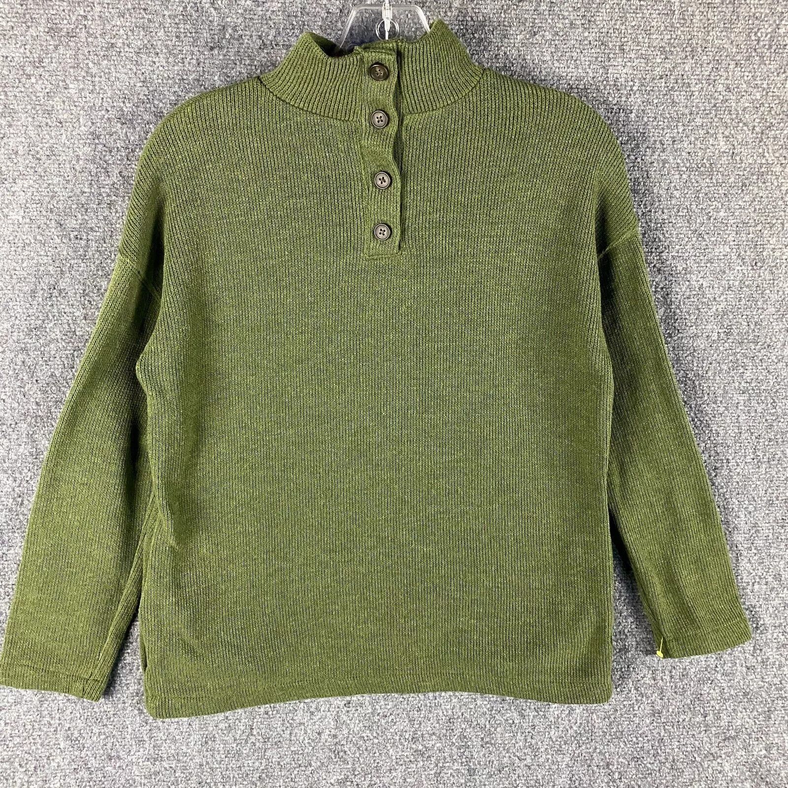 Madewell Madewell Sweater Women's XXS Pullover Henley Polyester Blend Size XXS / US 00 / IT 34 - 1 Thumbnail