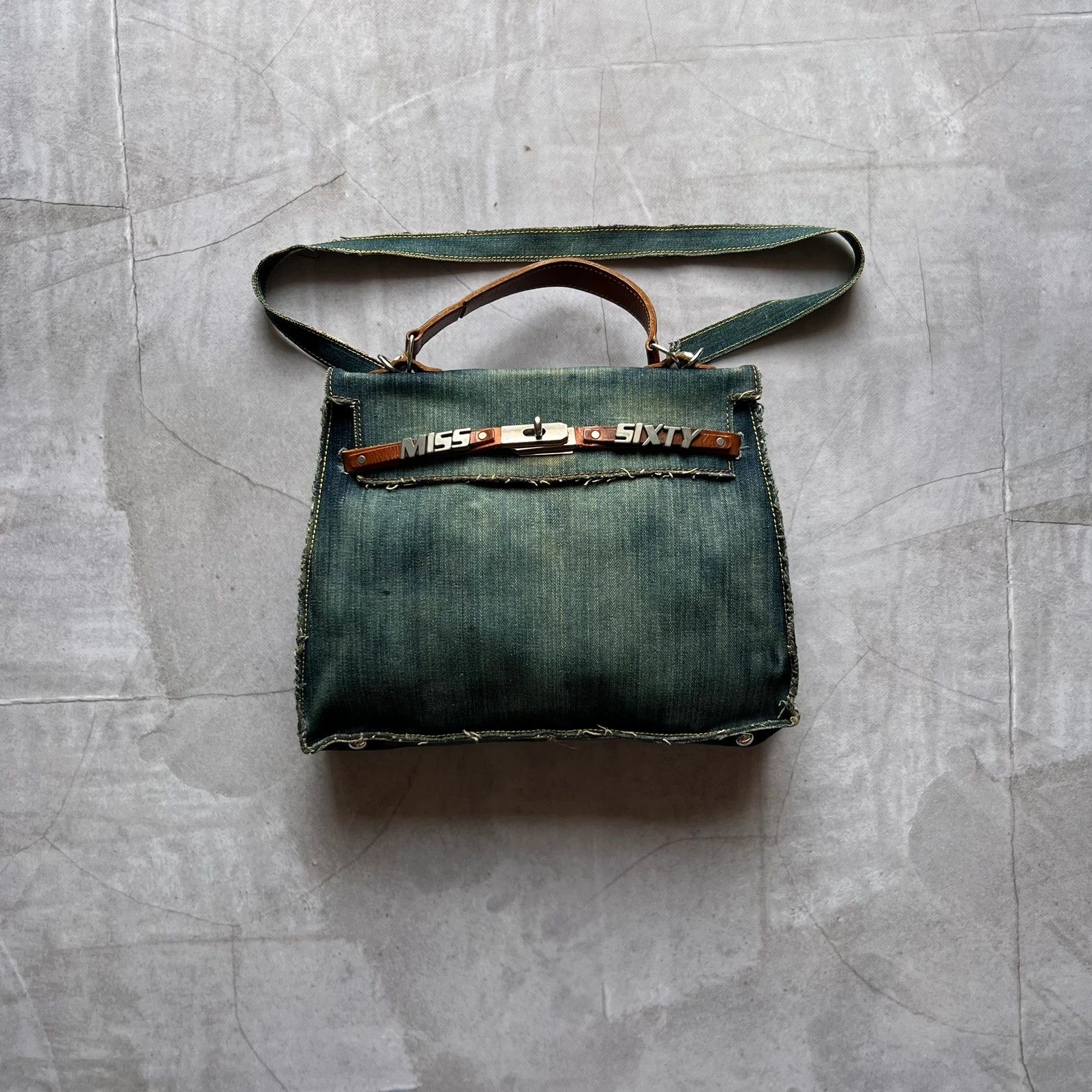 Hysteric Glamour vintage Miss Sixty Shoulder Bag denim Y2K style diesel GGL Size ONE SIZE - 1 Thumbnail
