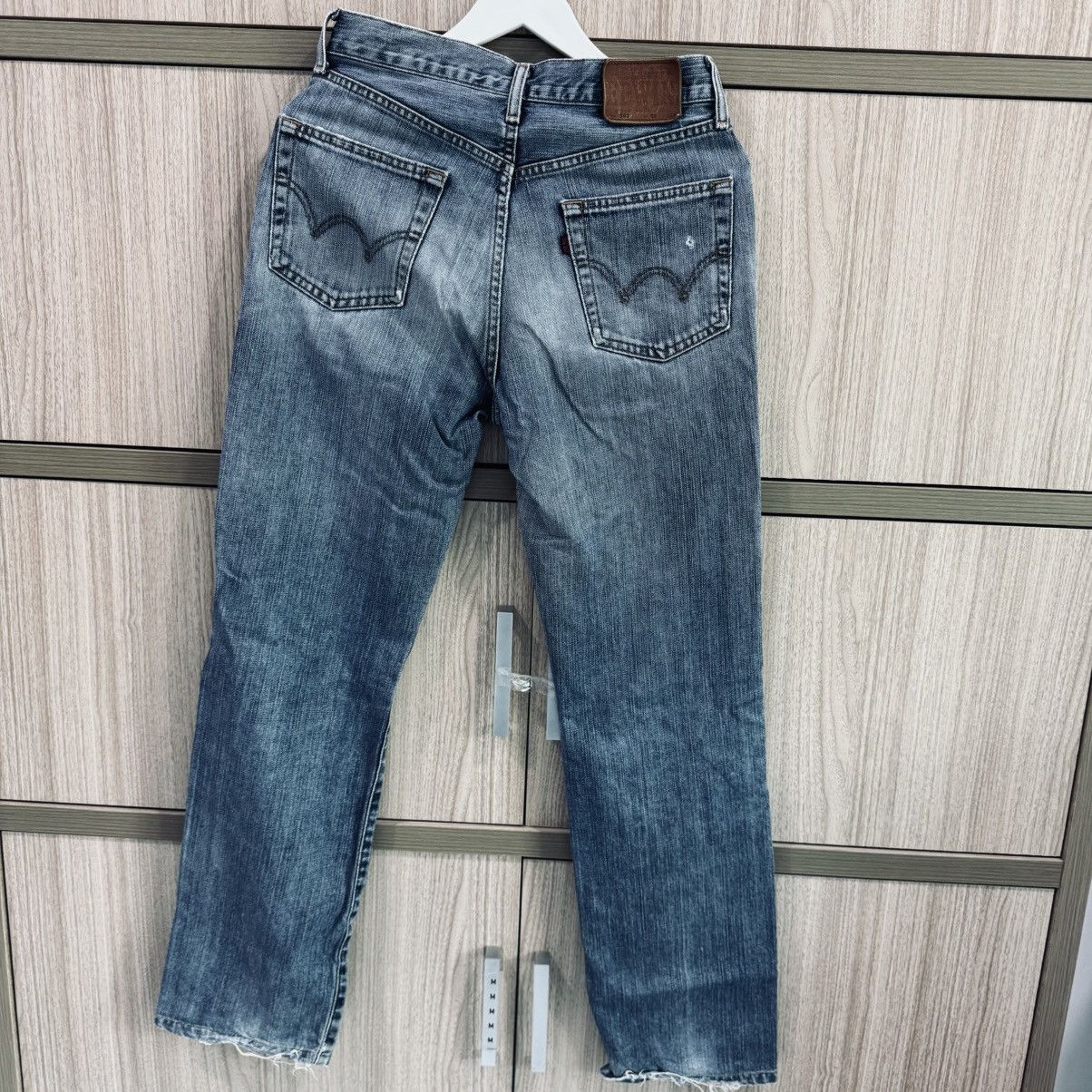Edwin Size 29 X 33 503 EdwinDistressed Denim Size US 29 - 2 Thumbnail