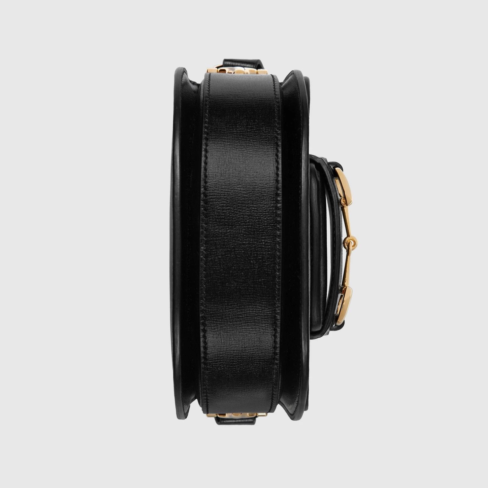 Gucci GUCCI Horsebit 1955 Mini Black Leather Shoulder Bag Size ONE SIZE - 6 Thumbnail